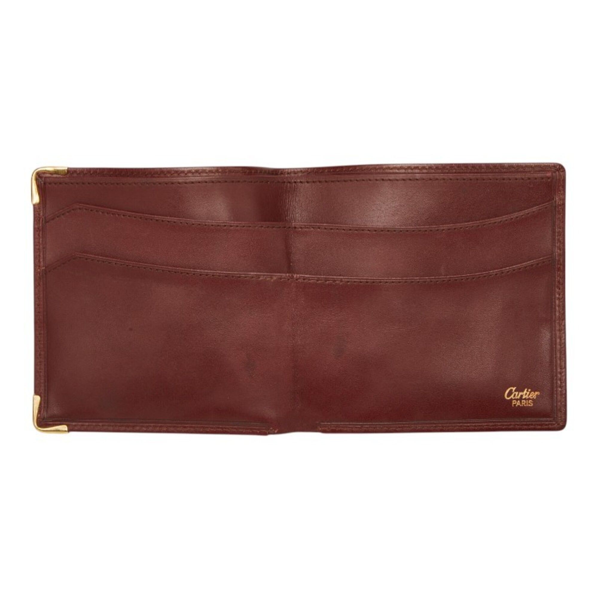 Leather Wallet (Bi-Fold) (Pre-Owned) - Cartier - Modalova