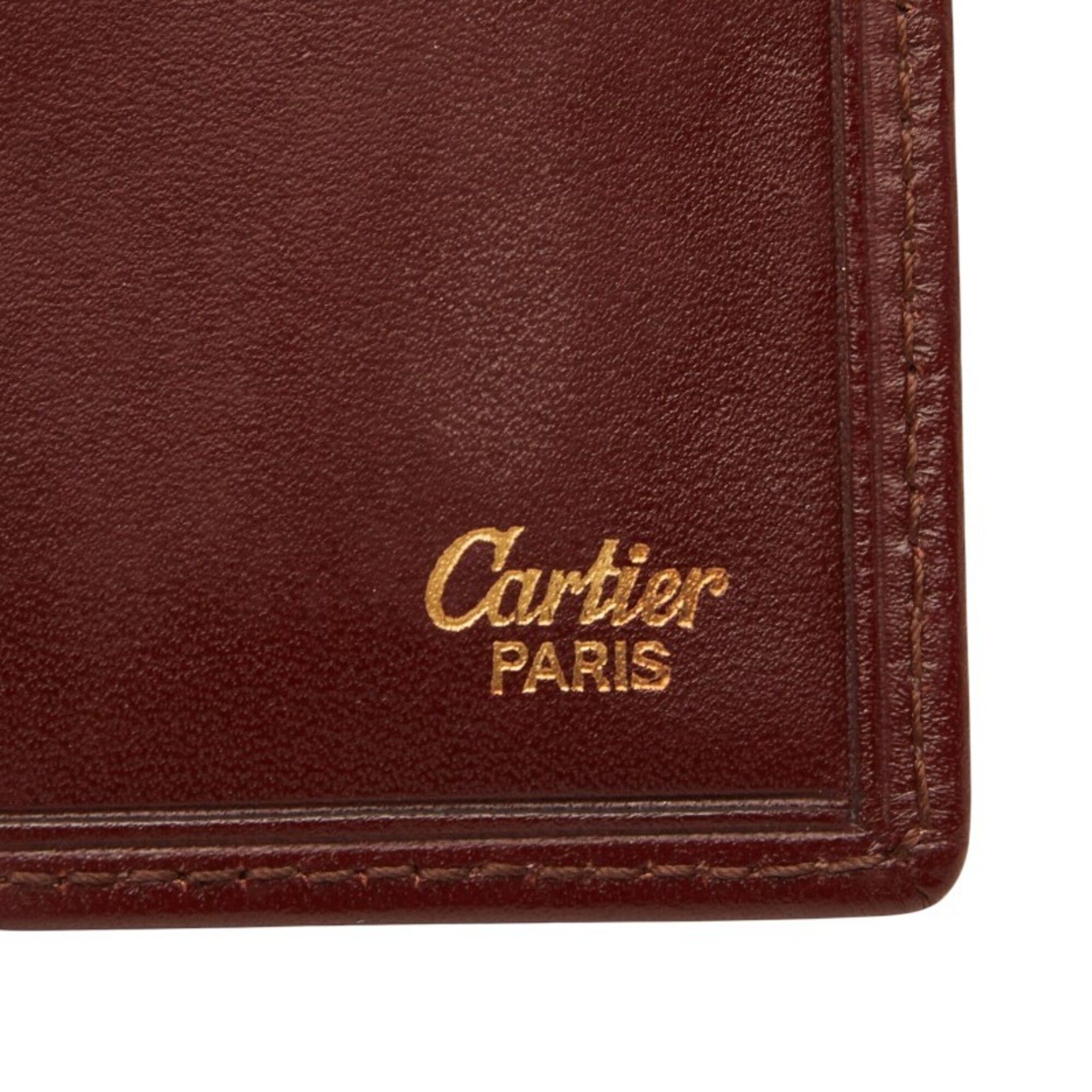Leather Wallet (Bi-Fold) (Pre-Owned) - Cartier - Modalova
