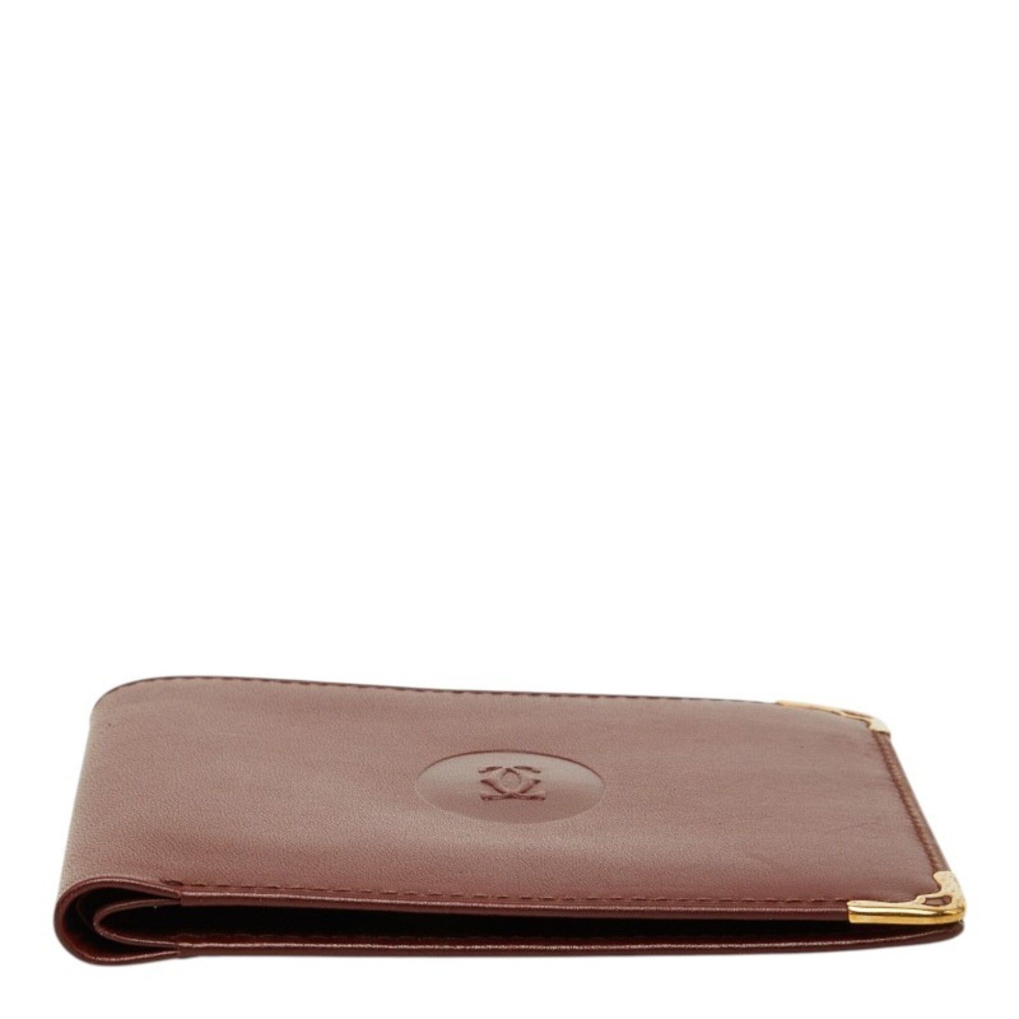 Leather Wallet (Bi-Fold) (Pre-Owned) - Cartier - Modalova