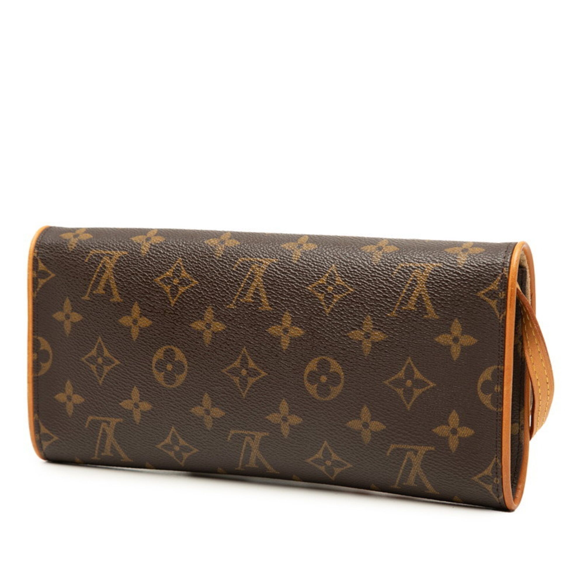 Monogram Pvc Leather Pochette Shoulder Bag (Pre-Owned) - Louis Vuitton - Modalova