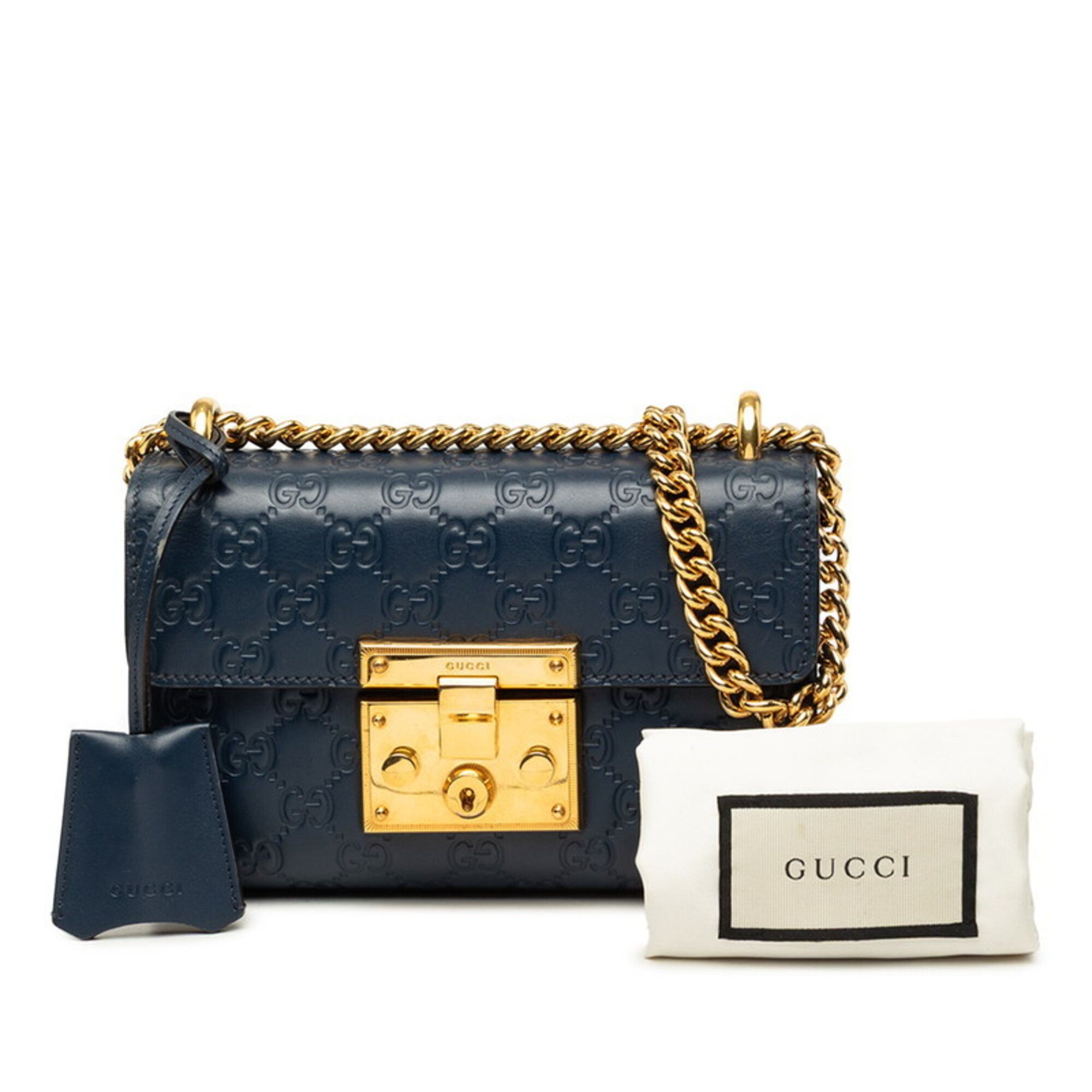 Ssima Leather Shoulder Bag (Pre-Owned) - Gucci - Modalova