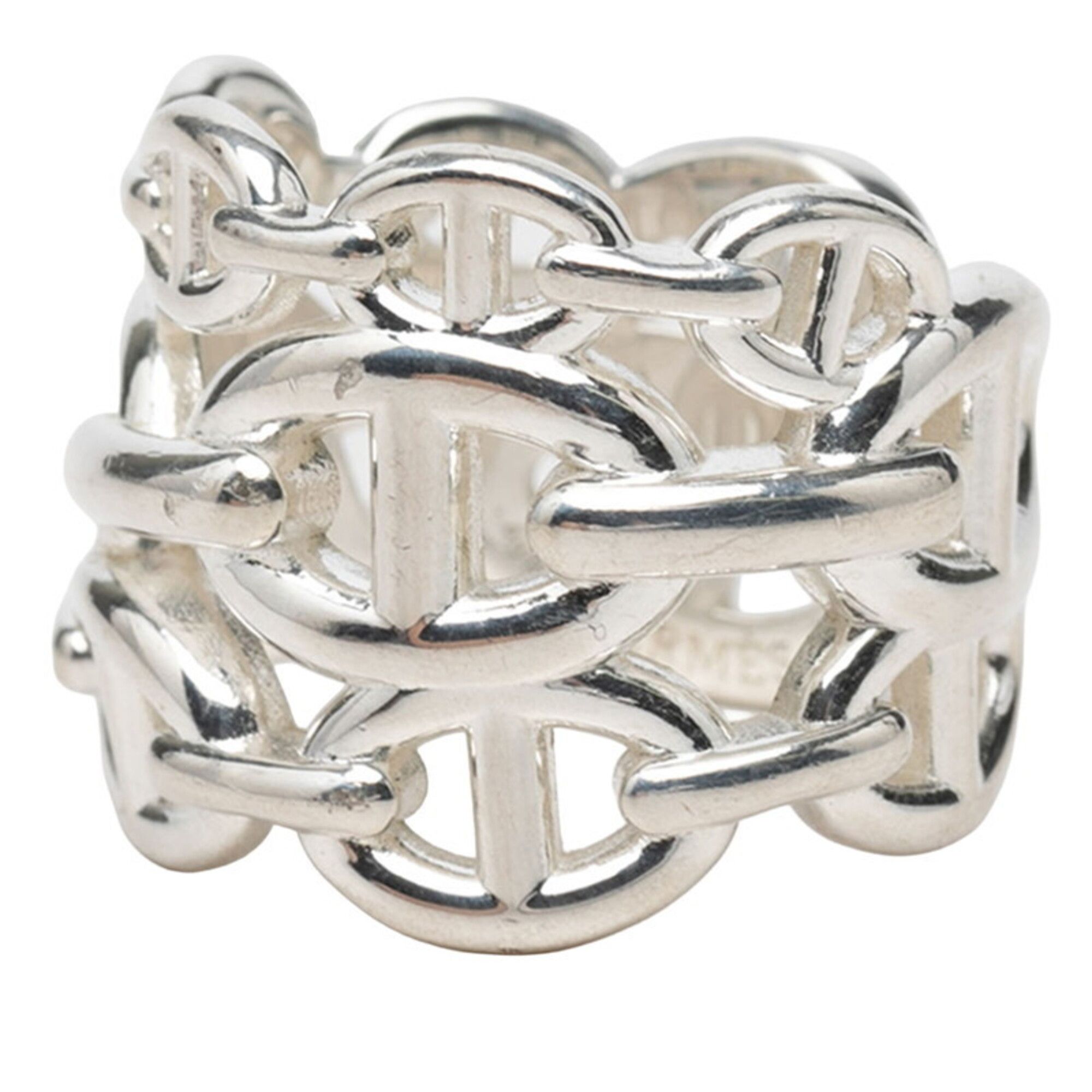 Silver 925 Band Ring (Pre-Owned) - Hermes - Modalova