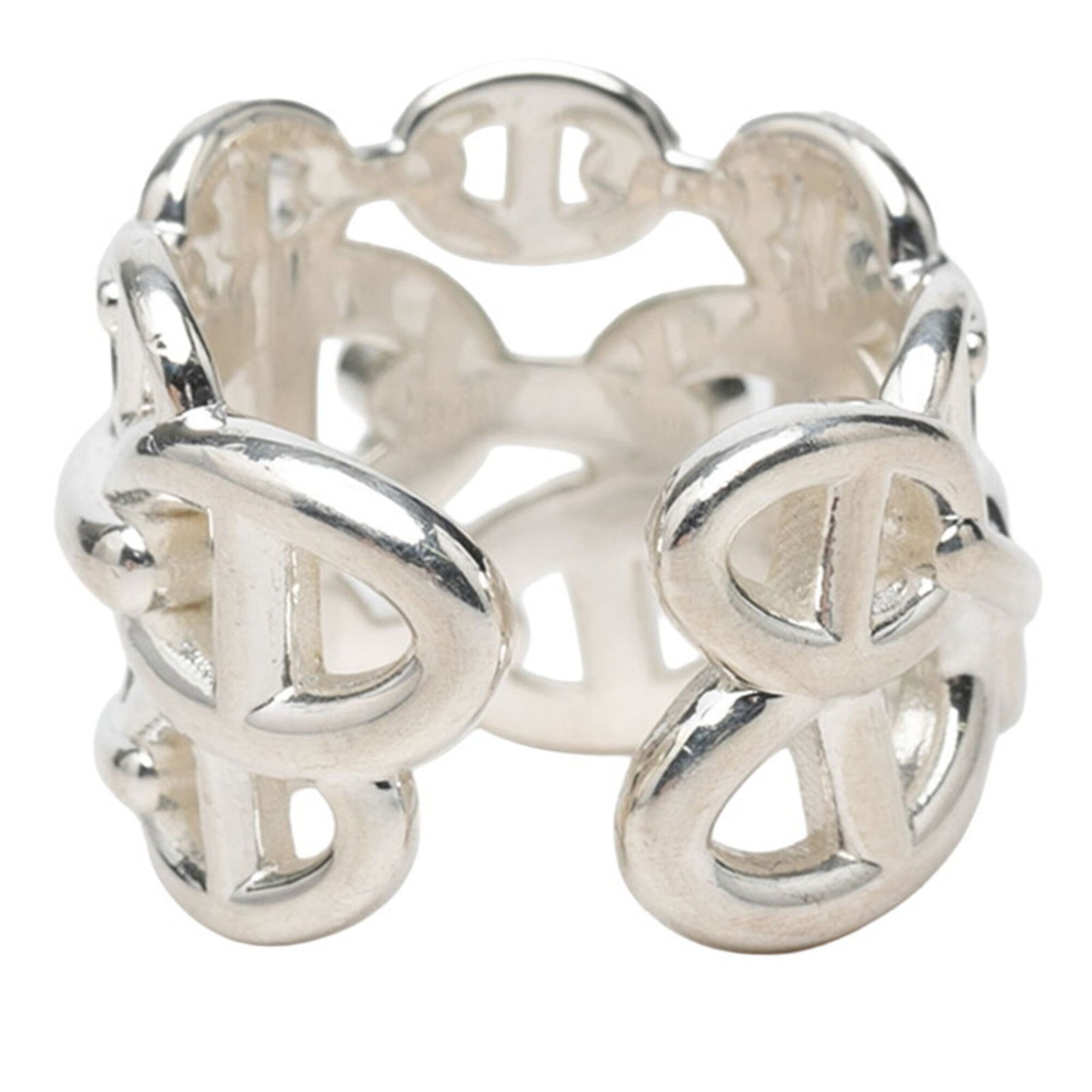Silver 925 Band Ring (Pre-Owned) - Hermes - Modalova