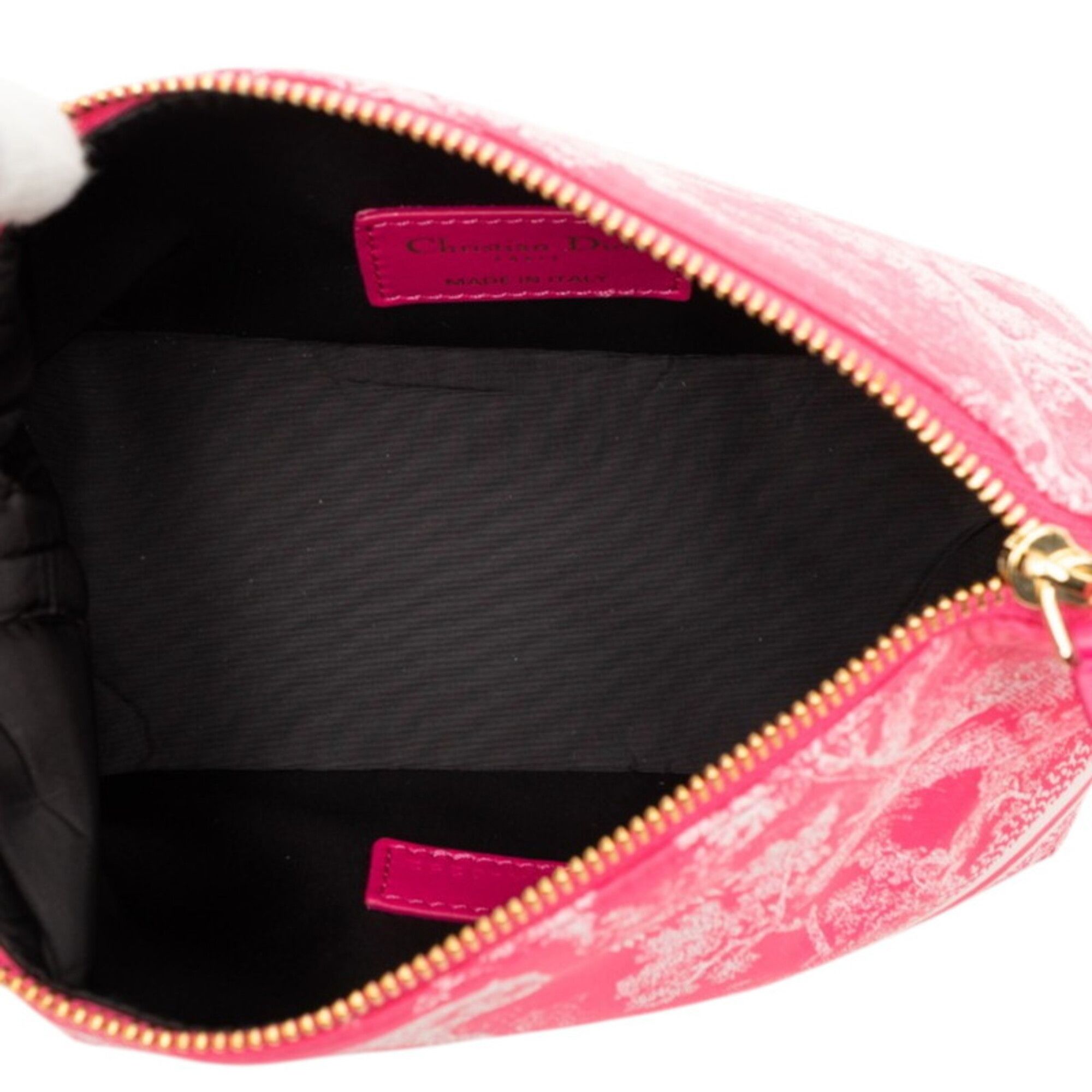 Leather Canvas Handbag Pouch (Pre-Owned) - Christian Dior - Modalova