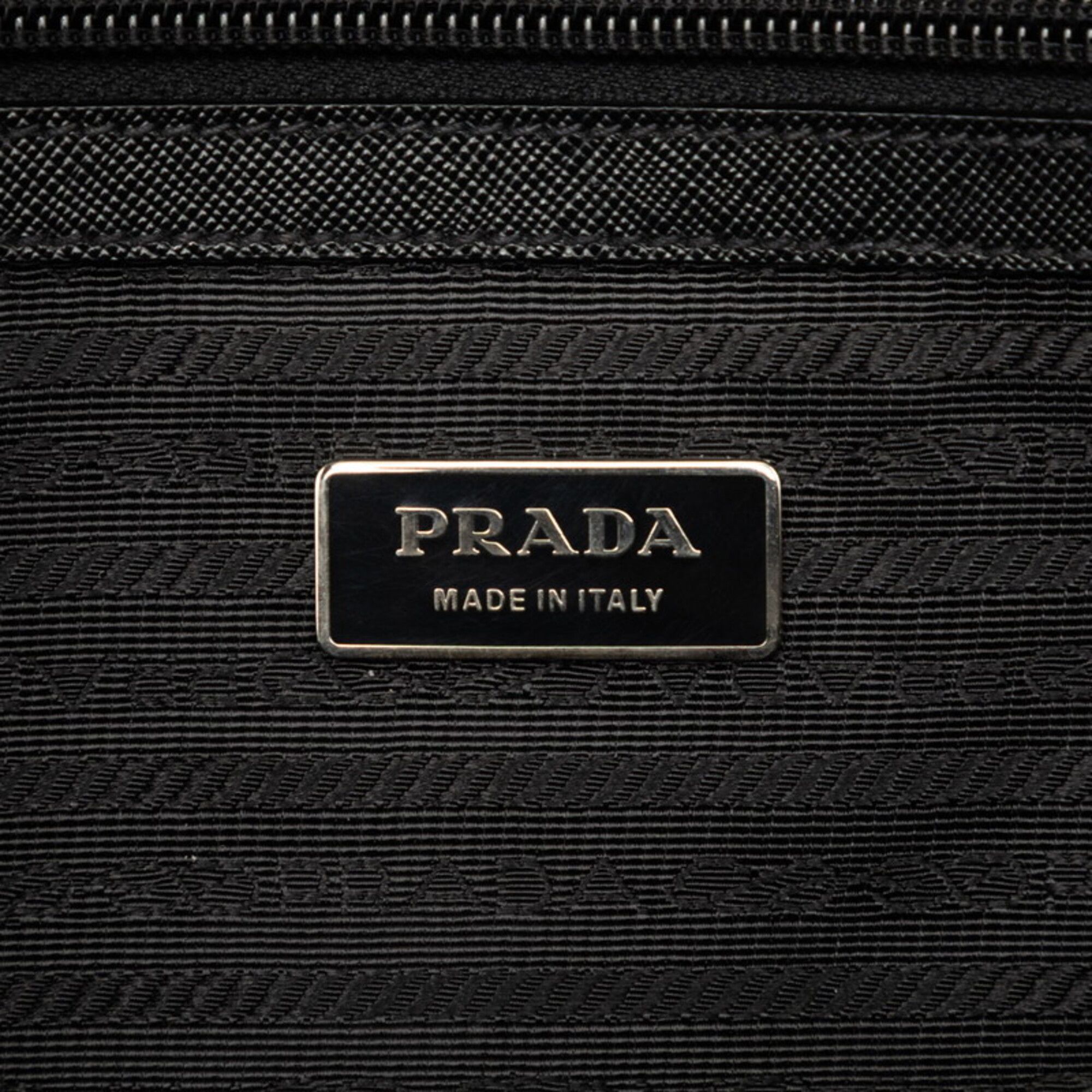 Nylon Leather Briefcase (Pre-Owned) - Prada - Modalova