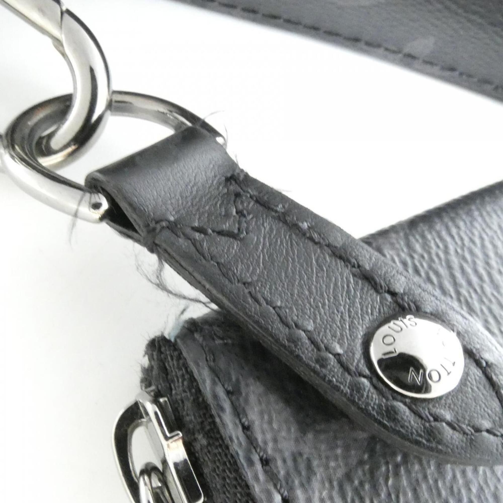 Monogram Eclipse Coated Canvas Pouch Shoulder Bag (Pre-Owned) - Louis Vuitton - Modalova