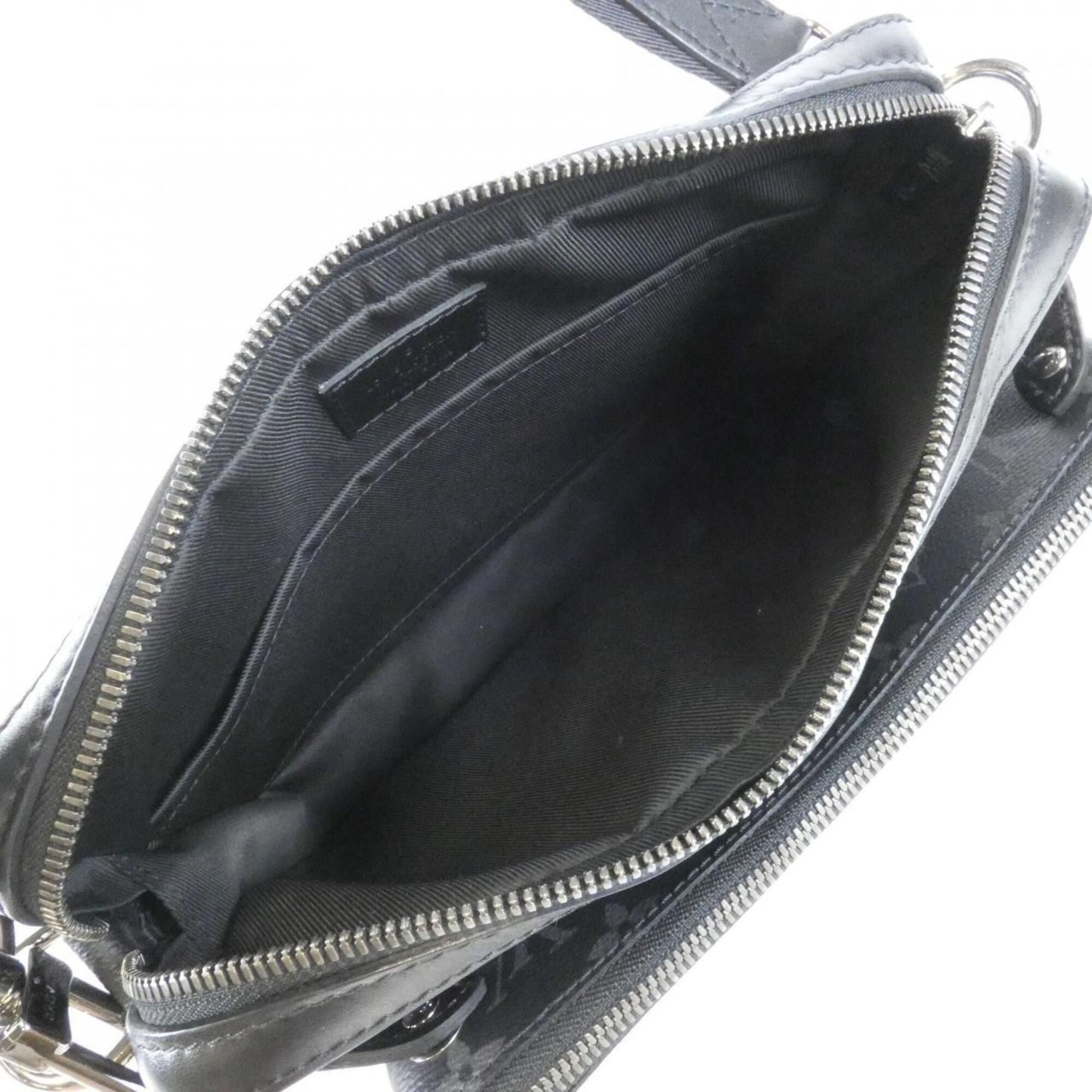 Monogram Eclipse Coated Canvas Pouch Shoulder Bag (Pre-Owned) - Louis Vuitton - Modalova