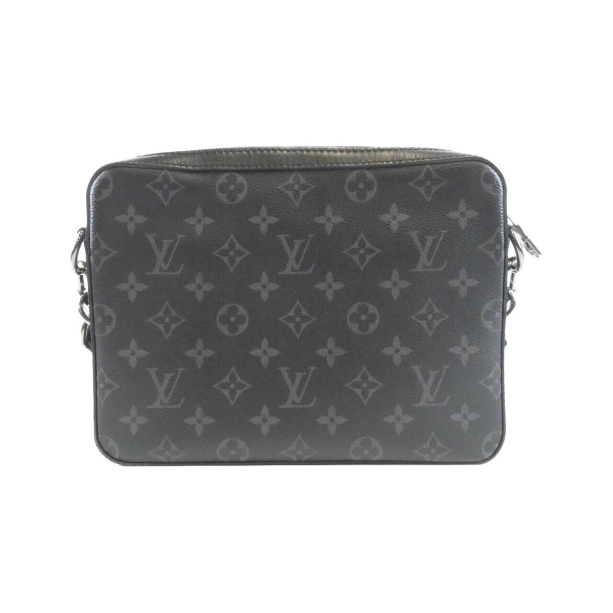 Monogram Eclipse Coated Canvas Pouch Shoulder Bag (Pre-Owned) - Louis Vuitton - Modalova