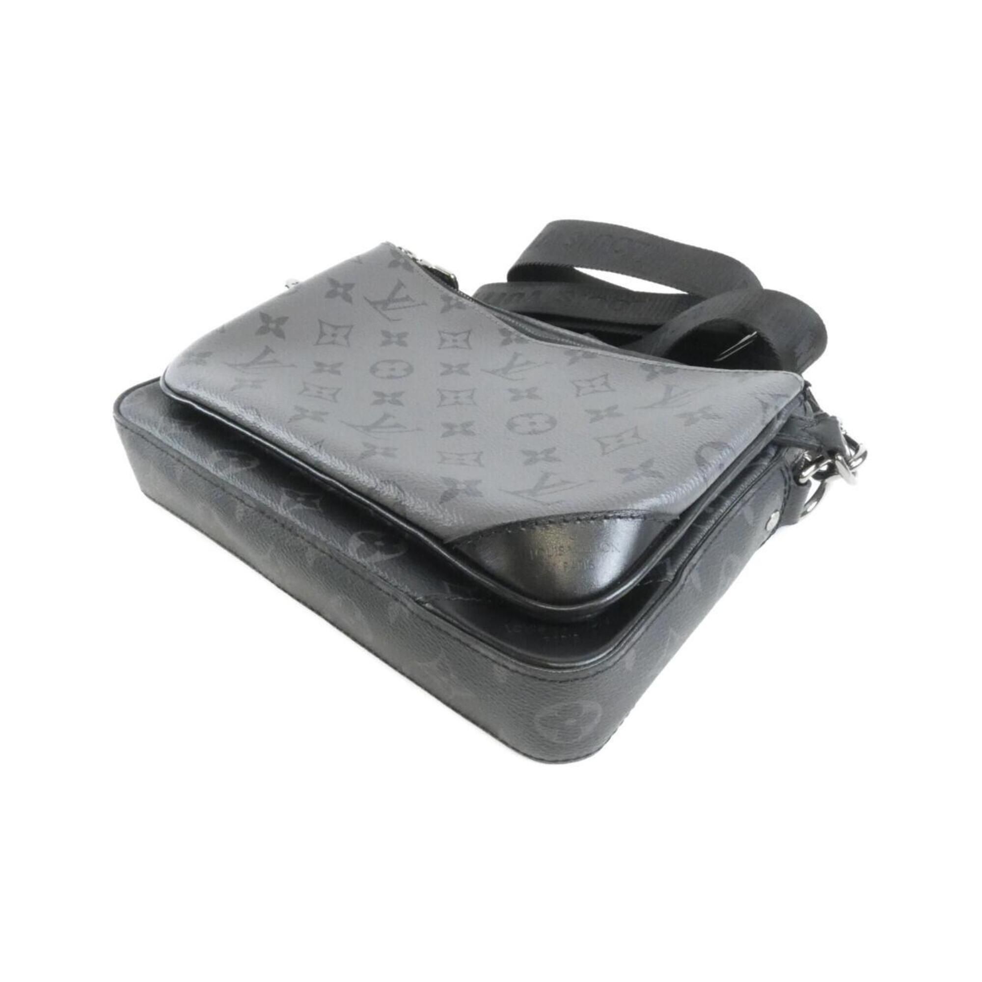Monogram Eclipse Coated Canvas Pouch Shoulder Bag (Pre-Owned) - Louis Vuitton - Modalova