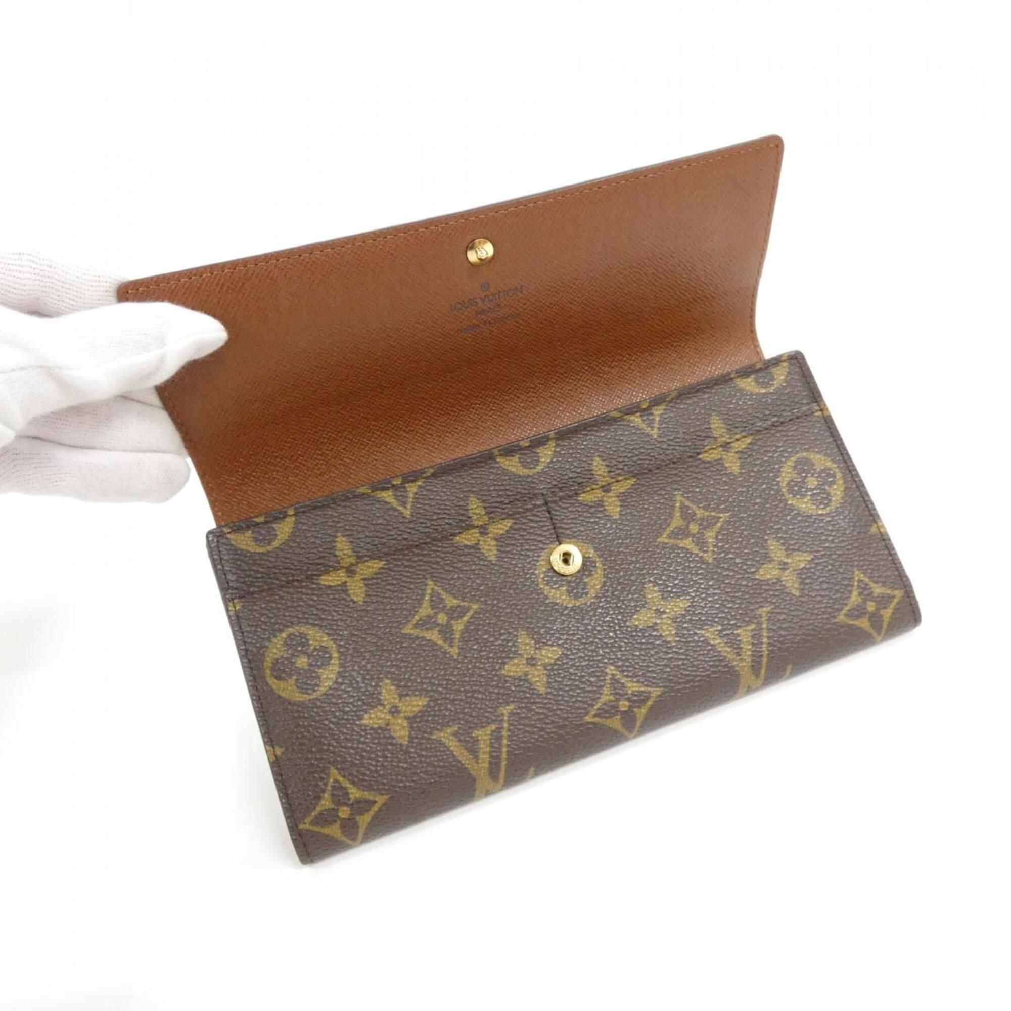 Monogram Coated Canvas Long Wallet (Bi-Fold) (Pre-Owned) - Louis Vuitton - Modalova