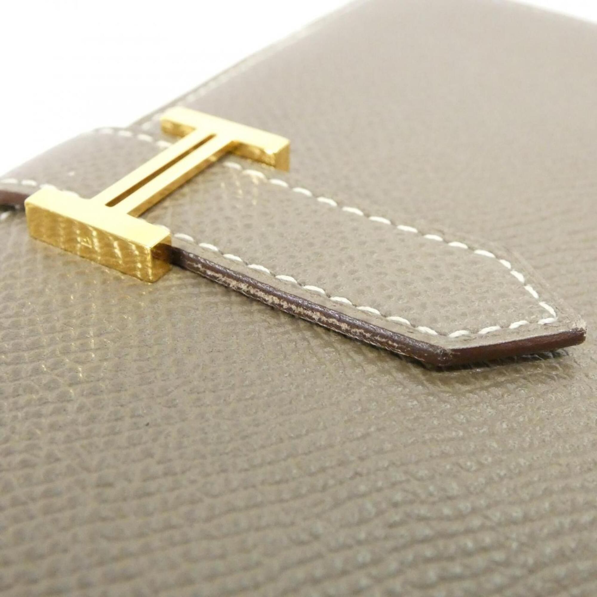 Epsom Leather Long Wallet (Bi-Fold) (Pre-Owned) - Hermes - Modalova