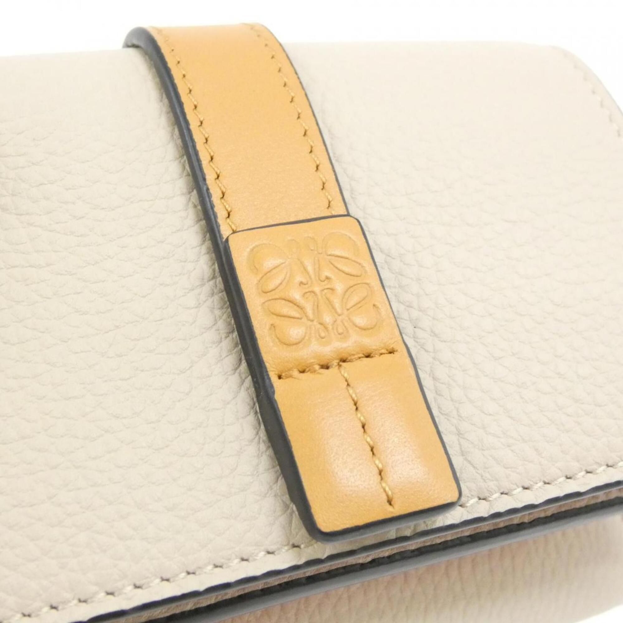 Leather Wallet (Tri-Fold) (Pre-Owned) - Loewe - Modalova