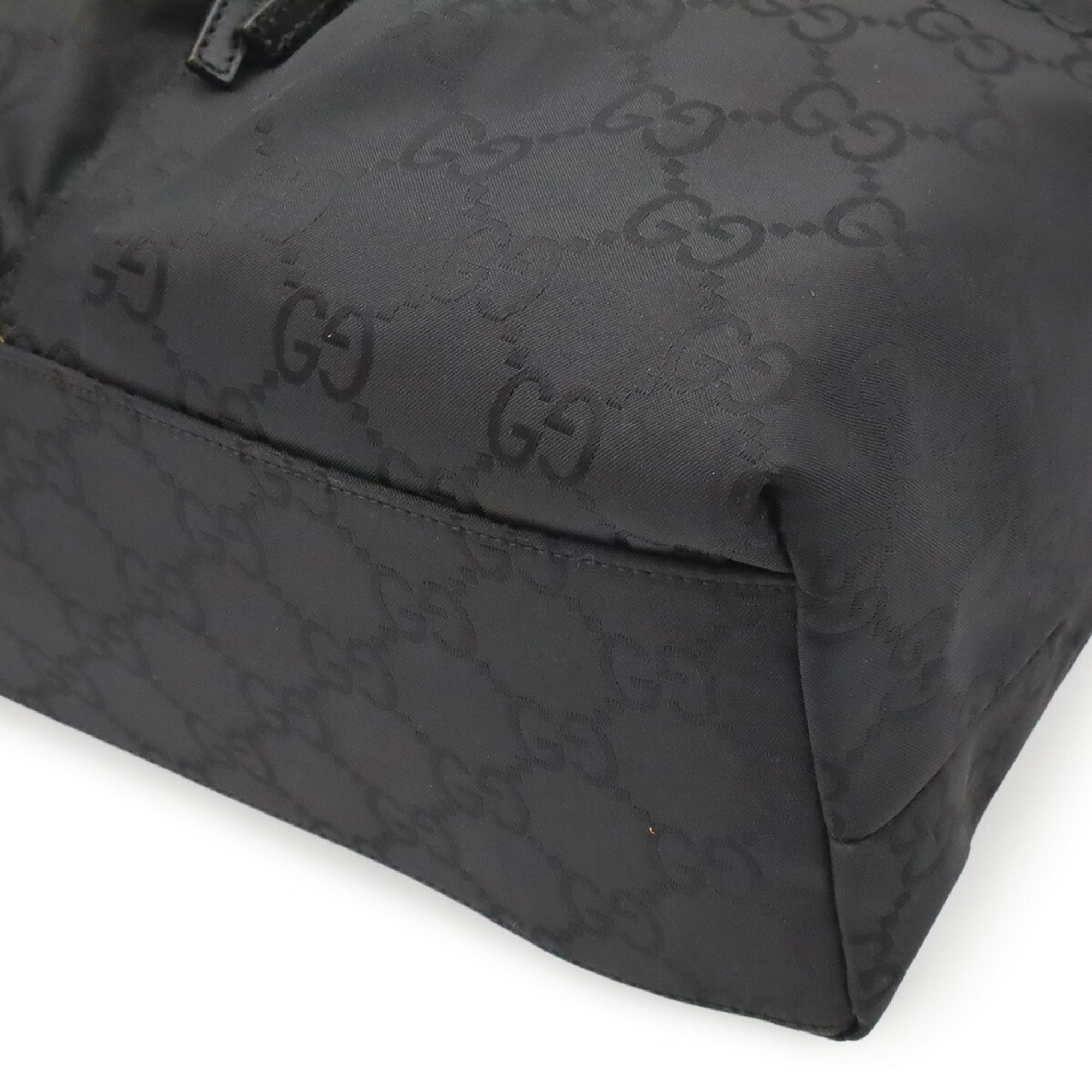 Nylon Leather Backpack (Pre-Owned) - Gucci - Modalova