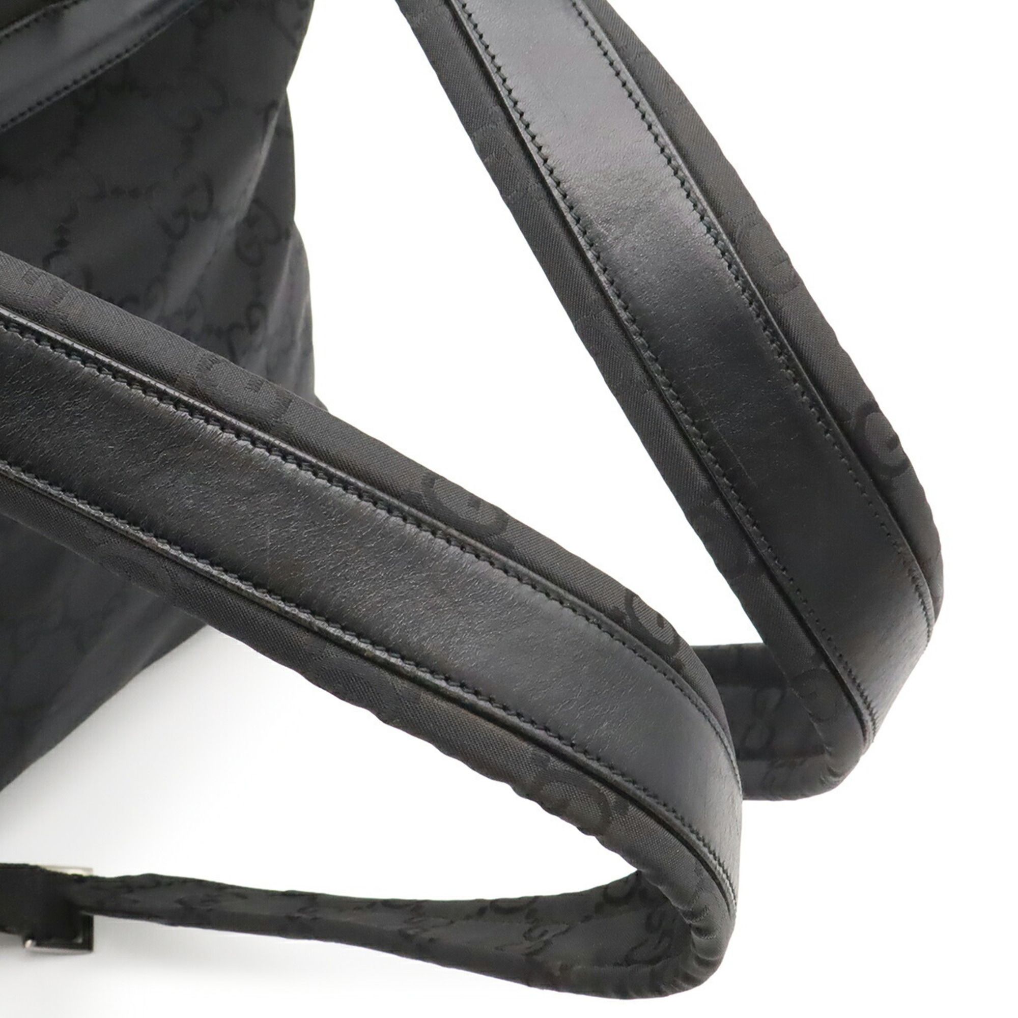 Nylon Leather Backpack (Pre-Owned) - Gucci - Modalova
