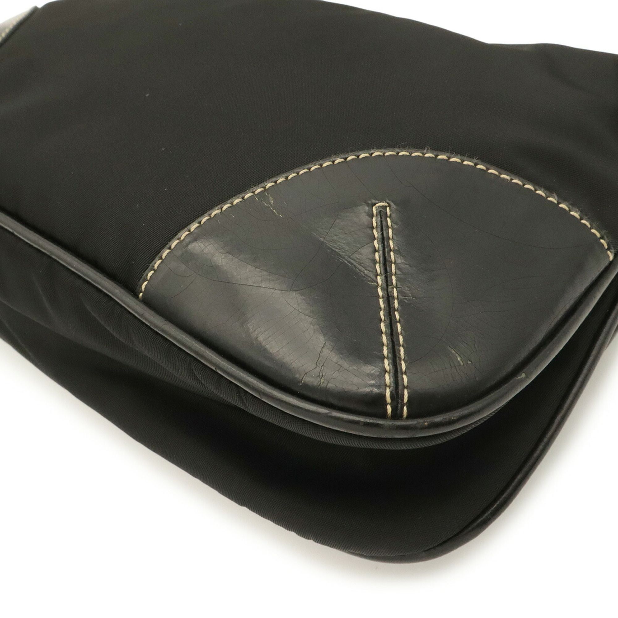 Nylon Leather Shoulder Bag (Pre-Owned) - Prada - Modalova
