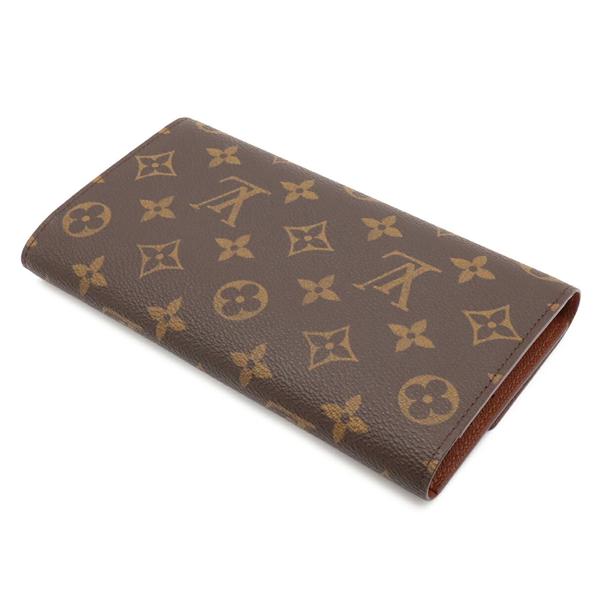 Monogram Canvas Long Wallet (Tri-Fold) (Pre-Owned) - Louis Vuitton - Modalova