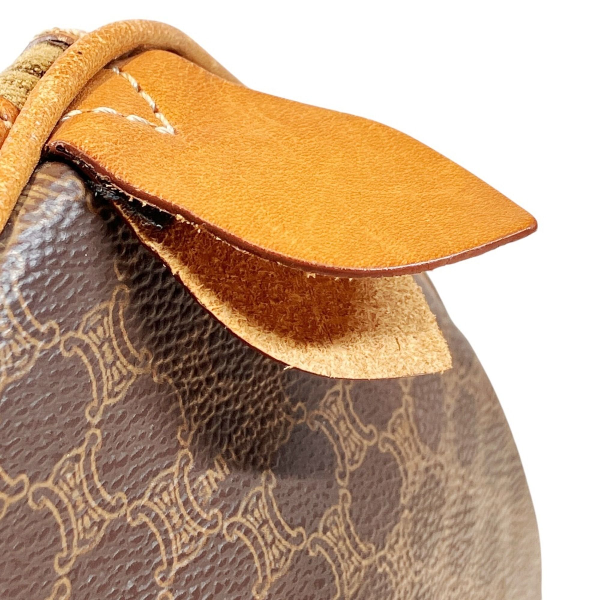 Macadam Coated Canvas Boston Bag (Pre-Owned) - Celine - Modalova