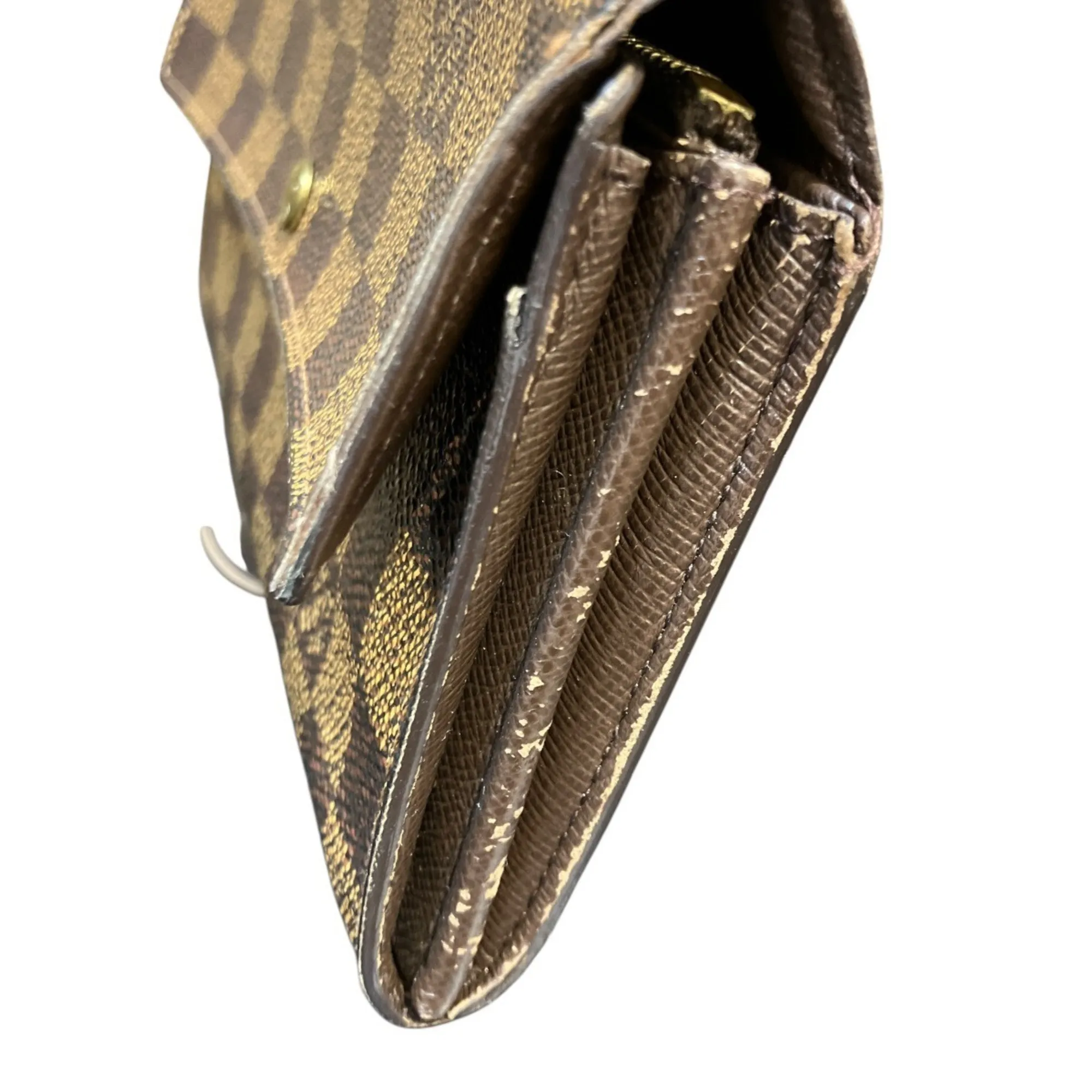 Damier Long Wallet (Bi-Fold) (Pre-Owned) - Louis Vuitton - Modalova
