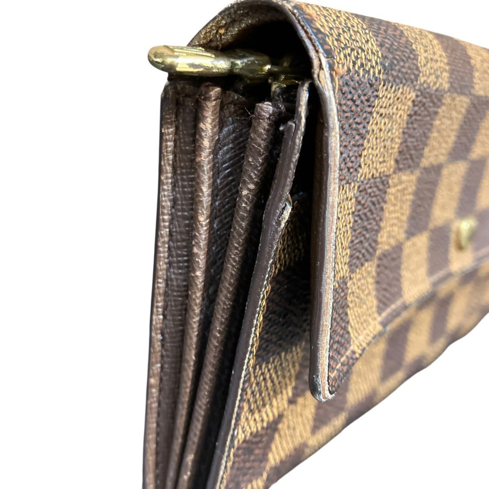 Damier Long Wallet (Bi-Fold) (Pre-Owned) - Louis Vuitton - Modalova