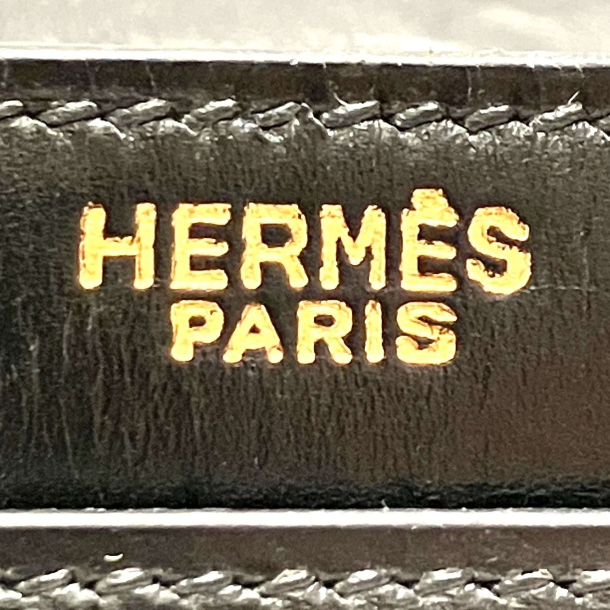 Piano Box Calf Leather Handbag (Pre-Owned) - Hermes - Modalova