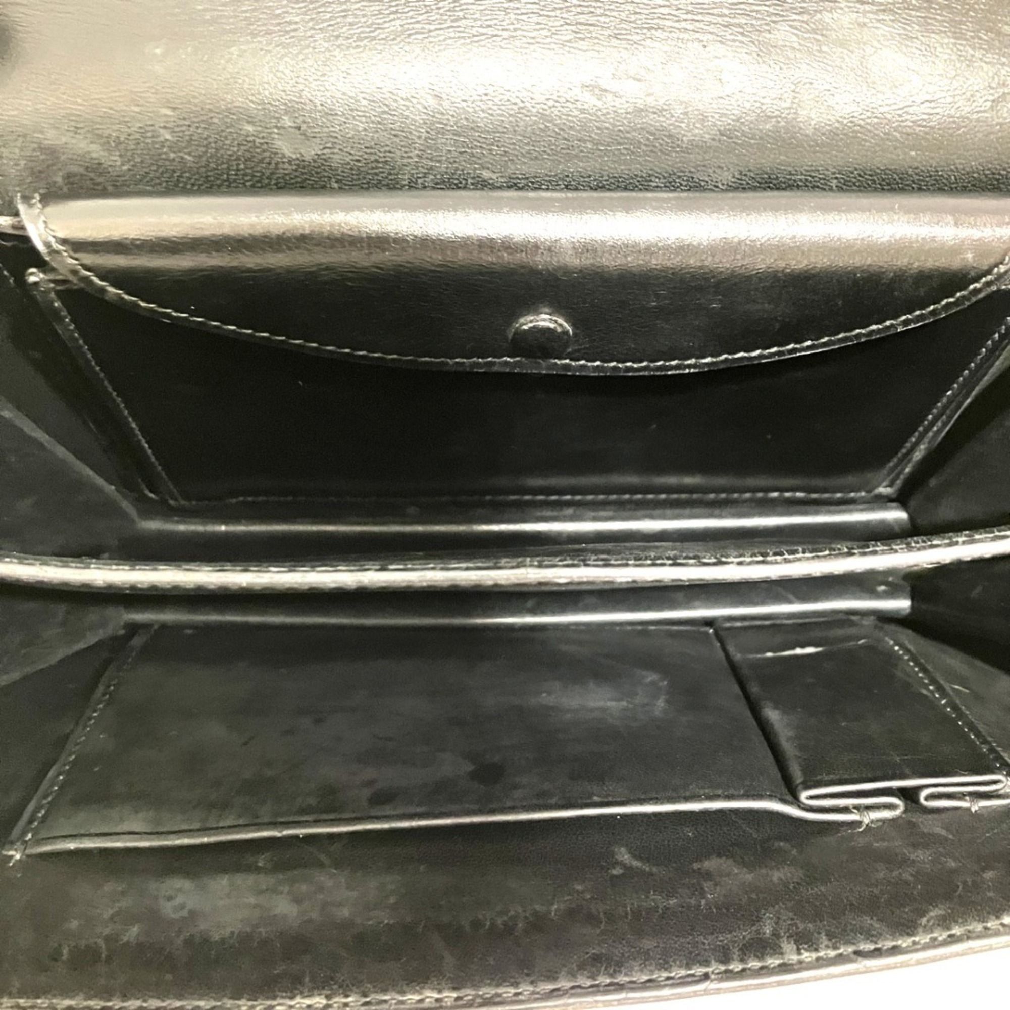 Piano Box Calf Leather Handbag (Pre-Owned) - Hermes - Modalova