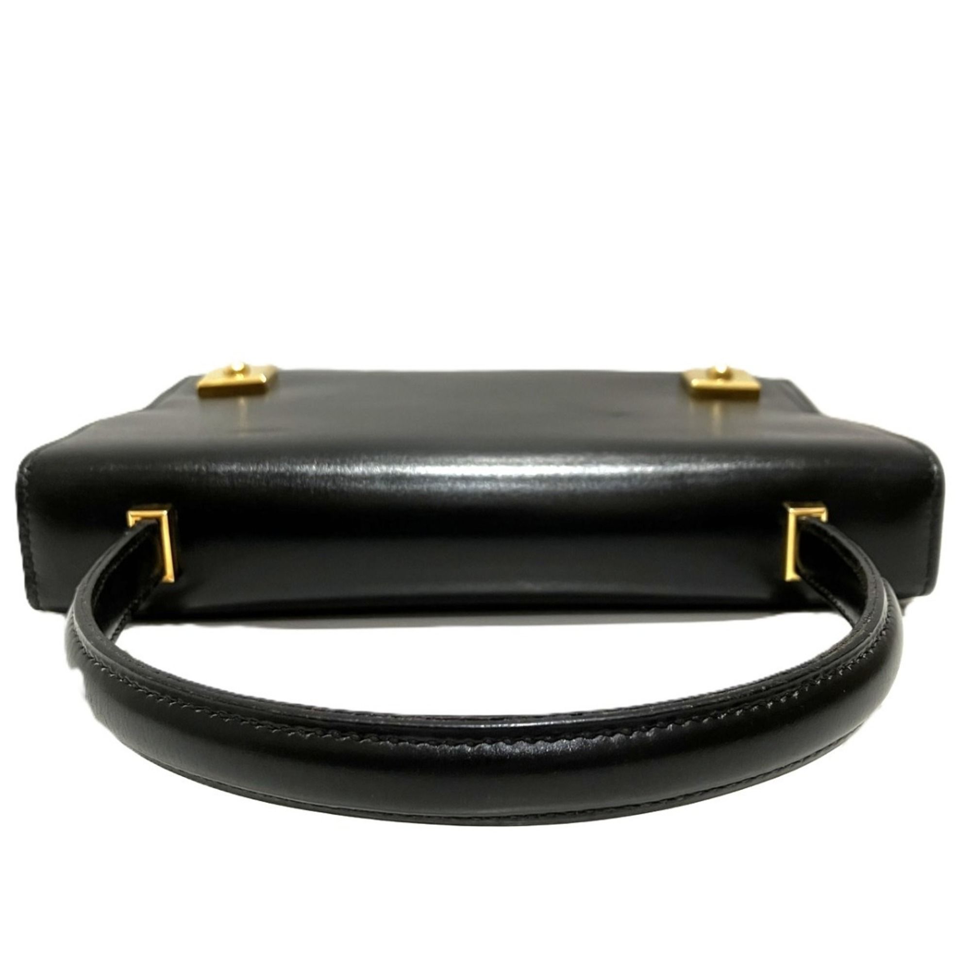 Piano Box Calf Leather Handbag (Pre-Owned) - Hermes - Modalova