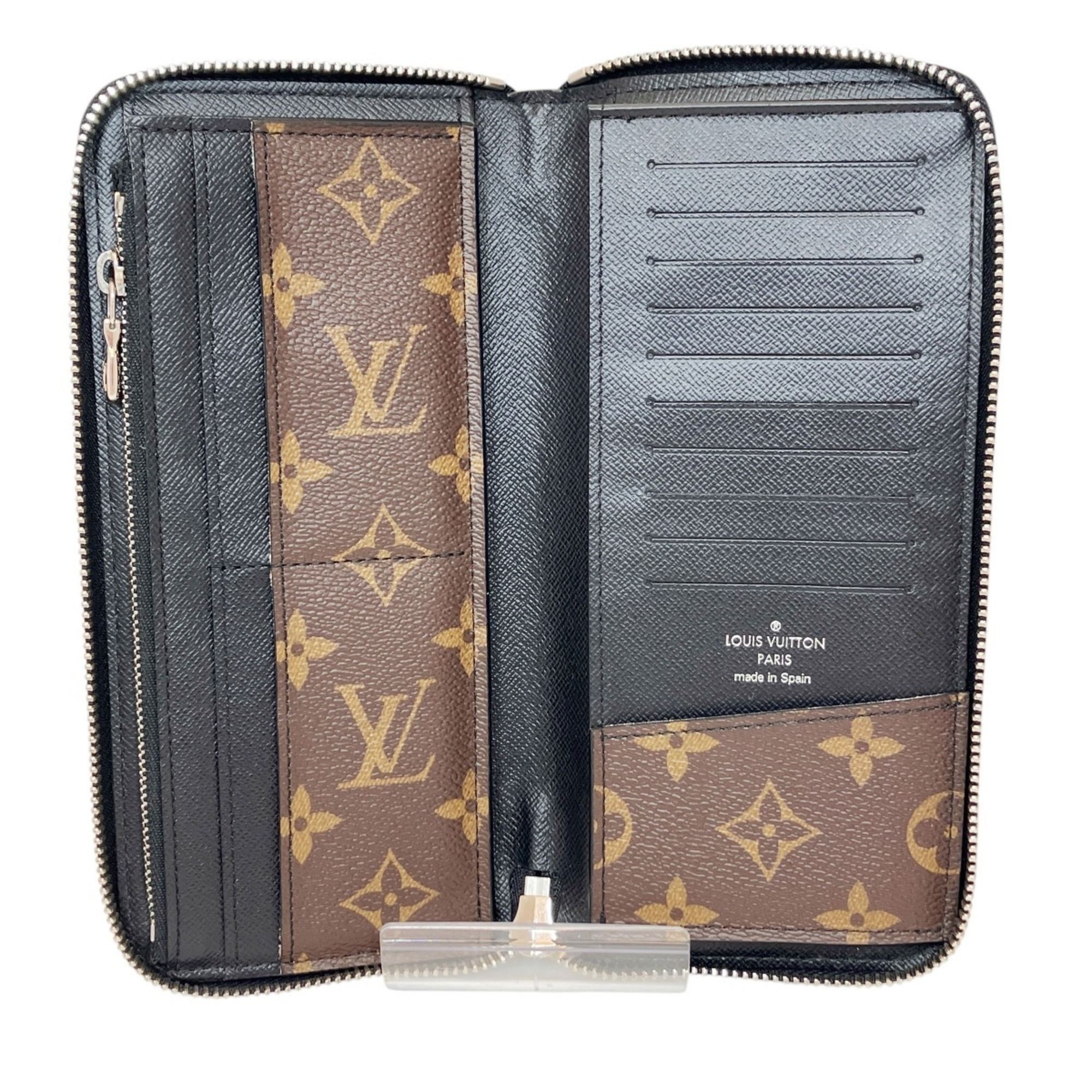 Canvas Leather Long Wallet (Bi-Fold) (Pre-Owned) - Louis Vuitton - Modalova
