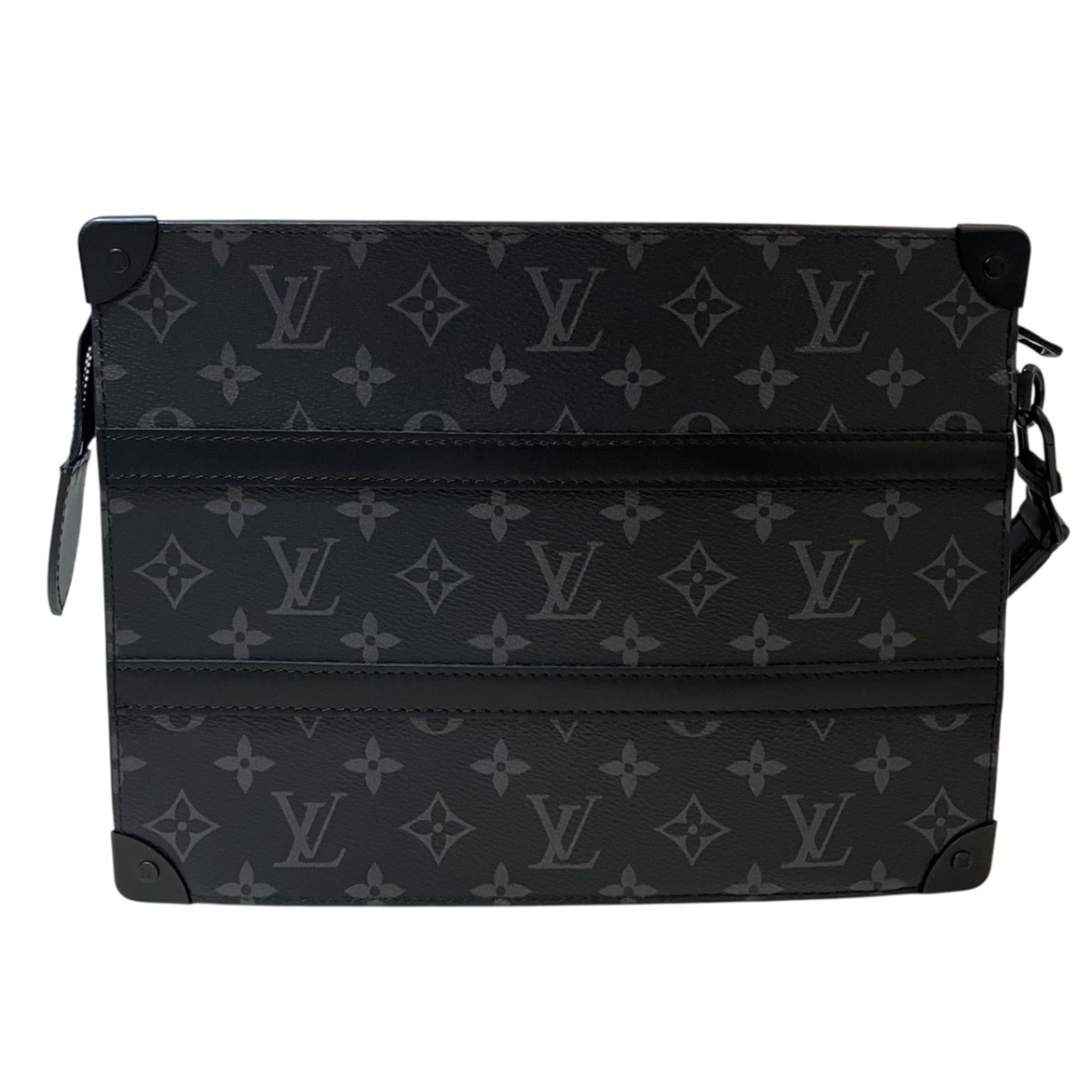 Monogram Eclipse Monogram Eclipse Clutch Bag Pochette (Pre-Owned) - Louis Vuitton - Modalova