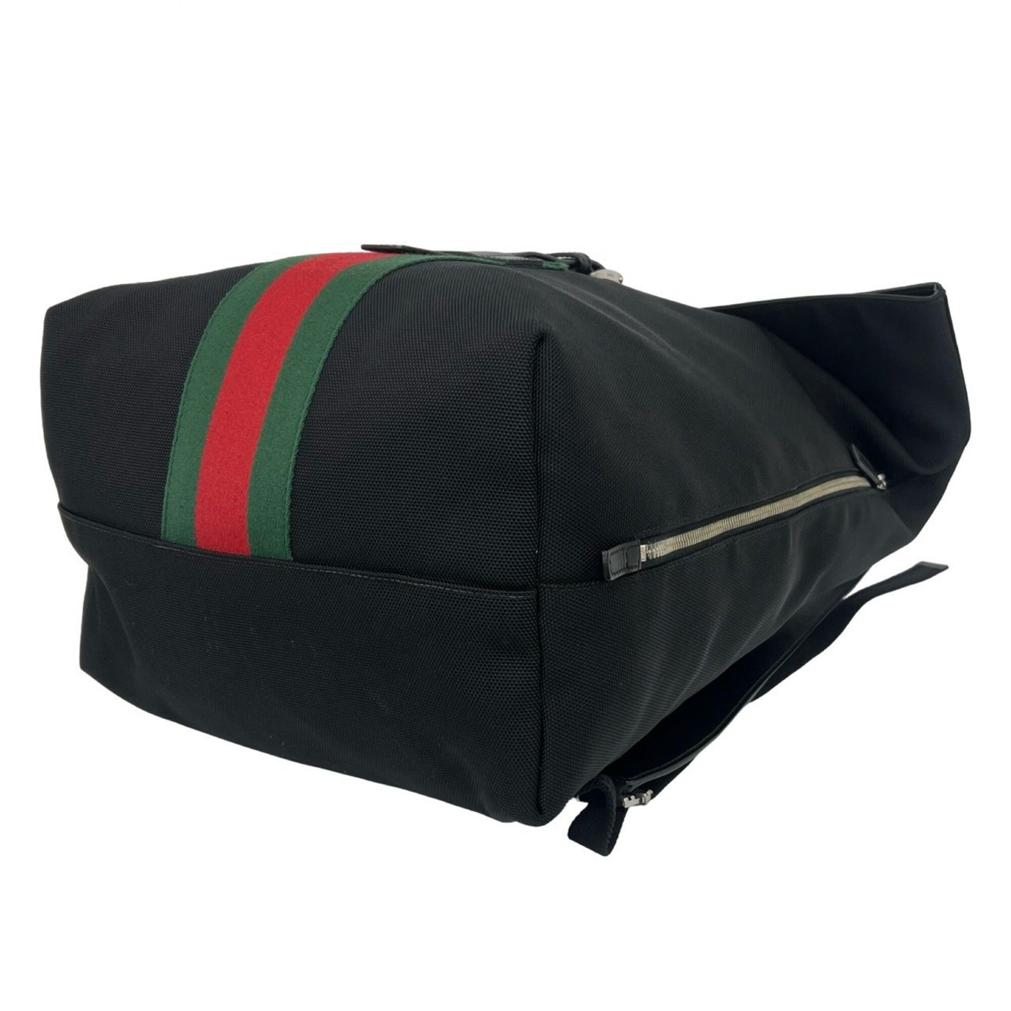 Canvas Leather Backpack (Pre-Owned) - Gucci - Modalova