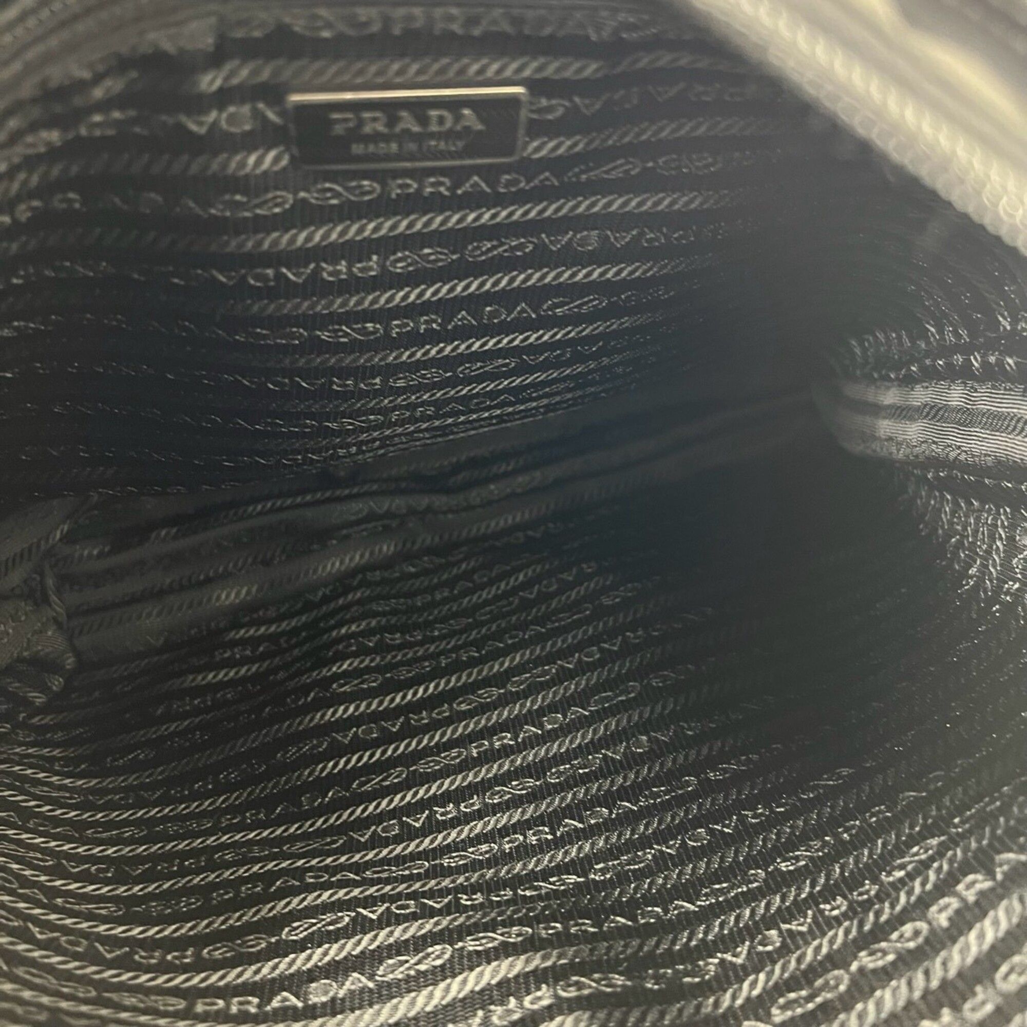 Nylon Leather Shoulder Bag Tote Bag (Pre-Owned) - Prada - Modalova