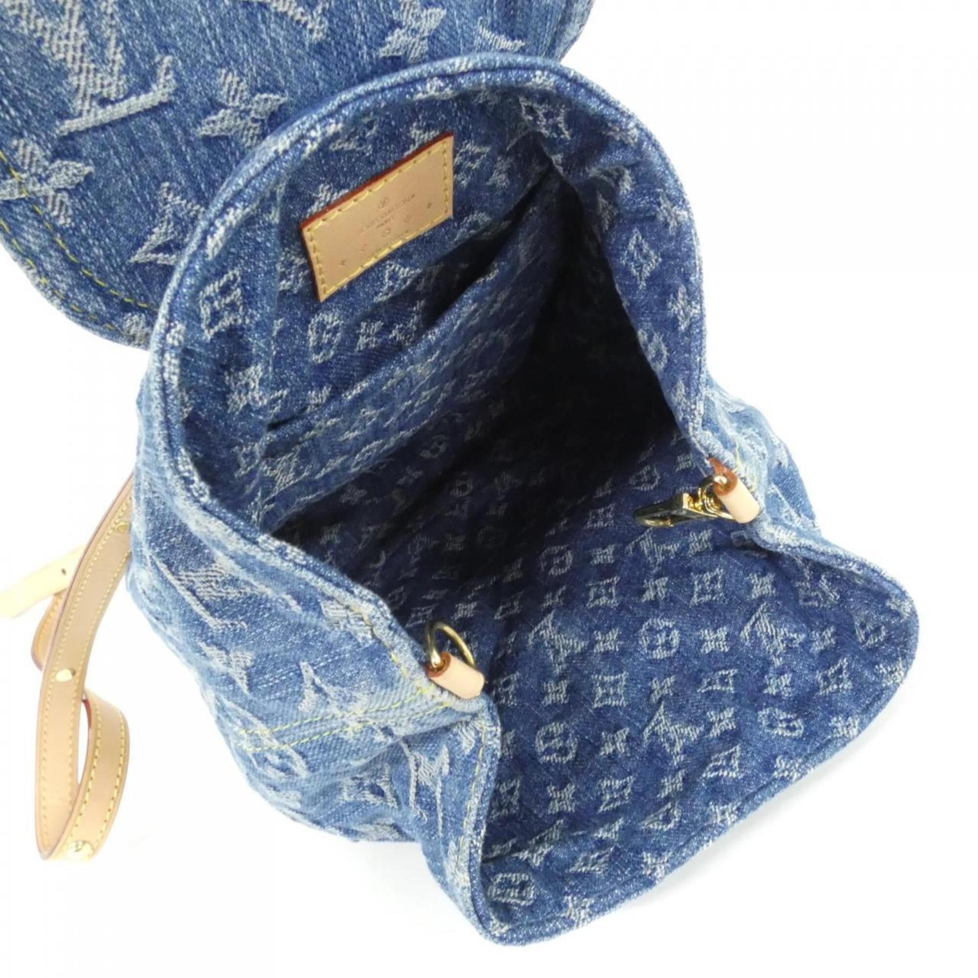 Denim Backpack (Pre-Owned) - Louis Vuitton - Modalova
