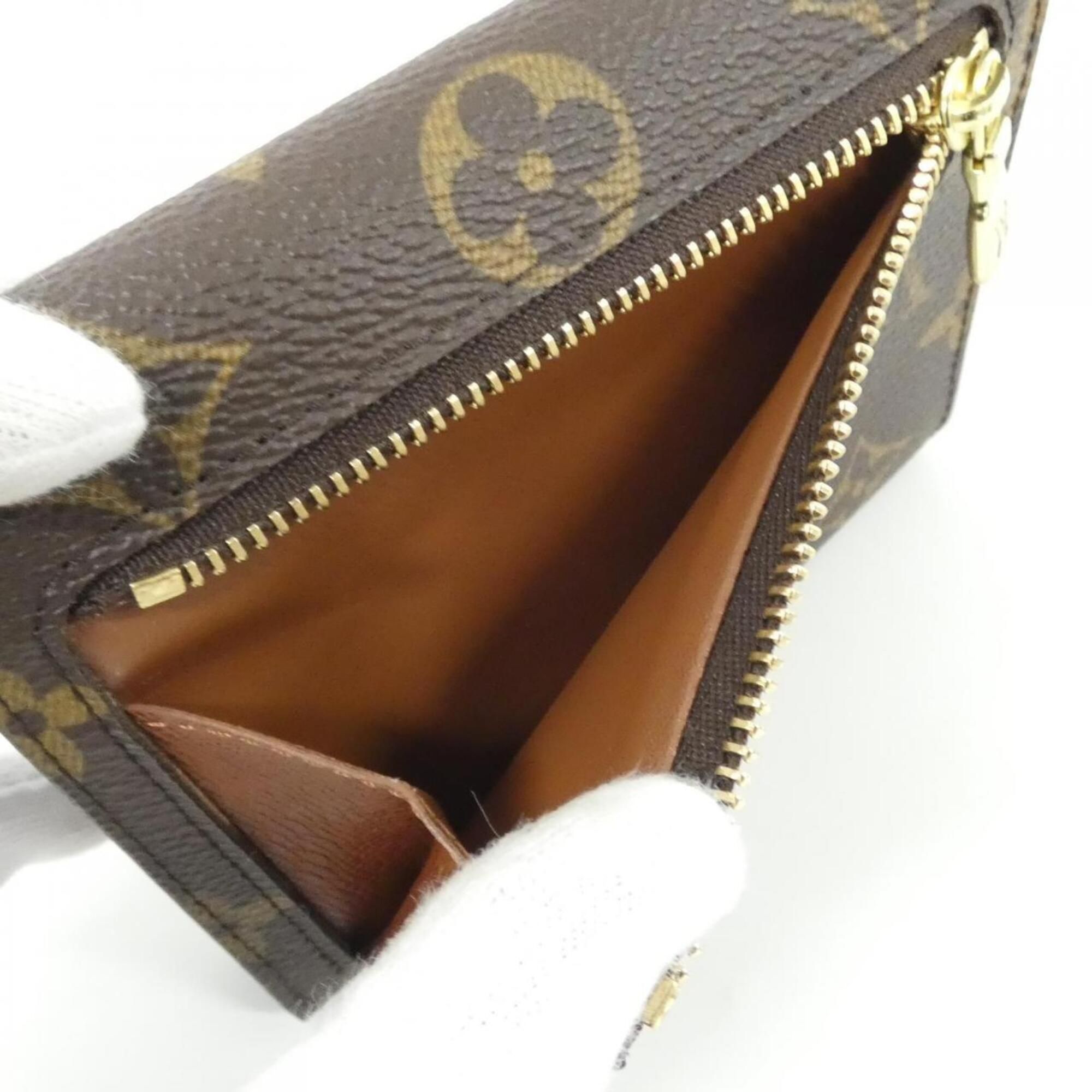 Coated Canvas Wallet (Tri-Fold) (Pre-Owned) - Louis Vuitton - Modalova
