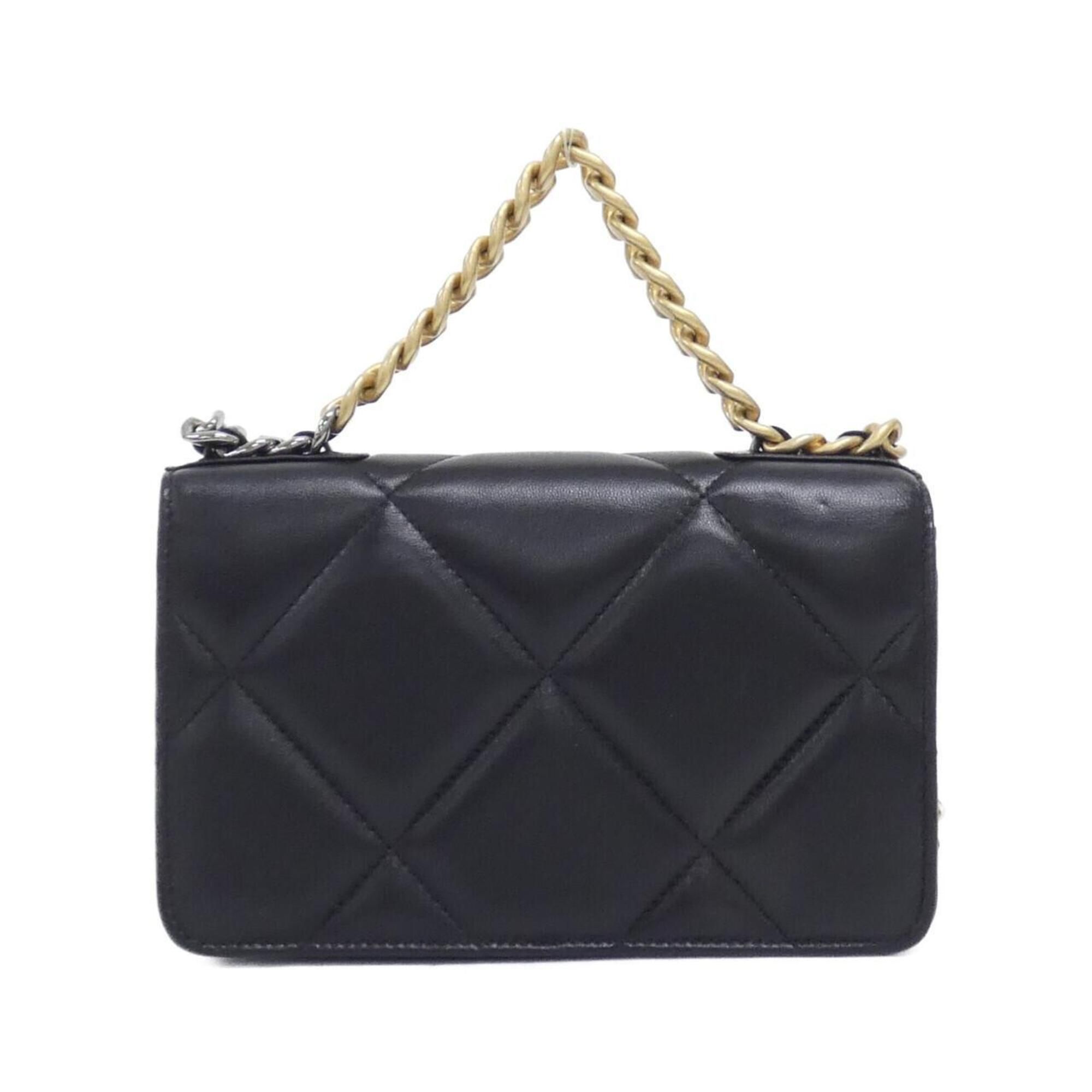 Leather Chain/Shoulder Wallet (Pre-Owned) - Chanel - Modalova