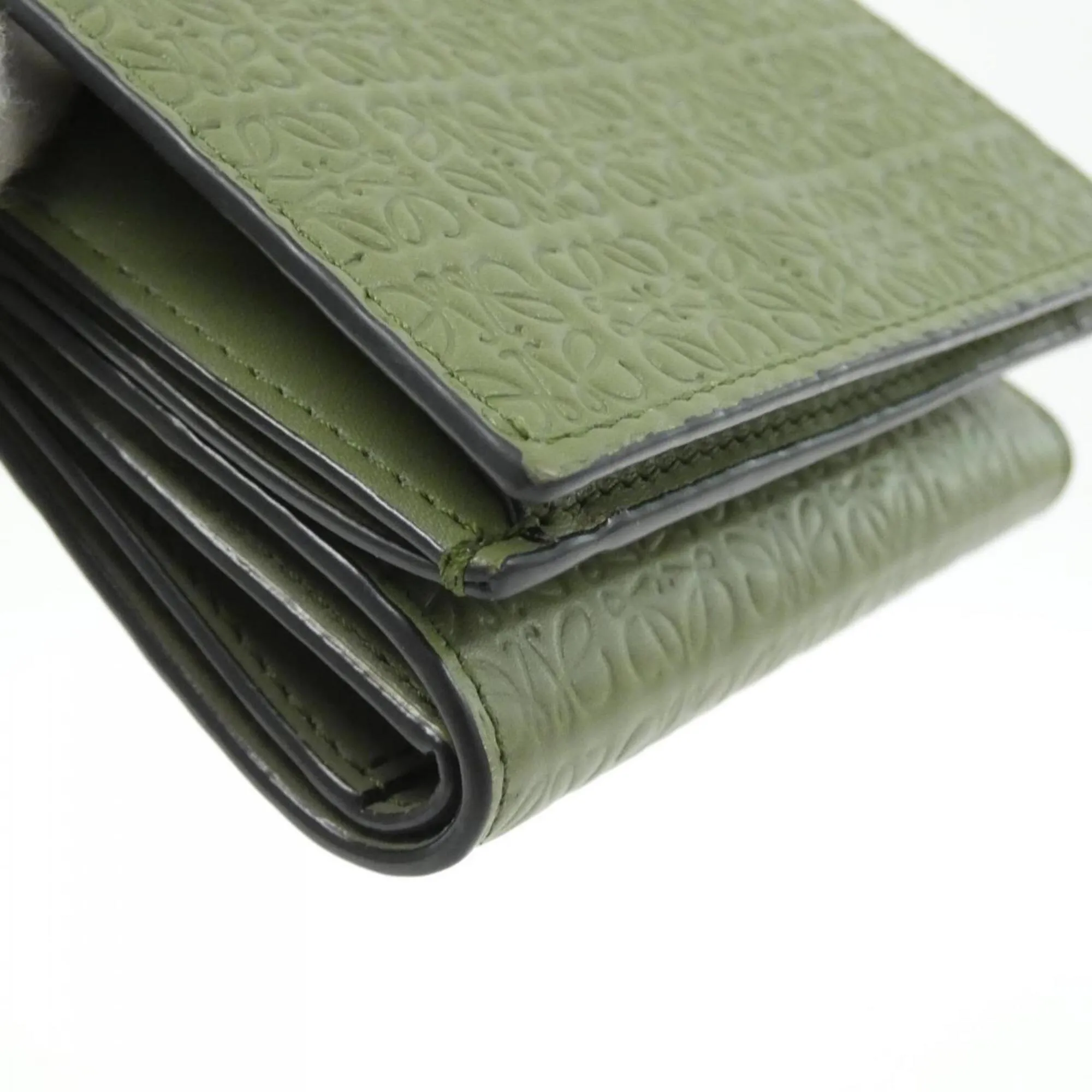 Leather Wallet (Tri-Fold) (Pre-Owned) - Loewe - Modalova