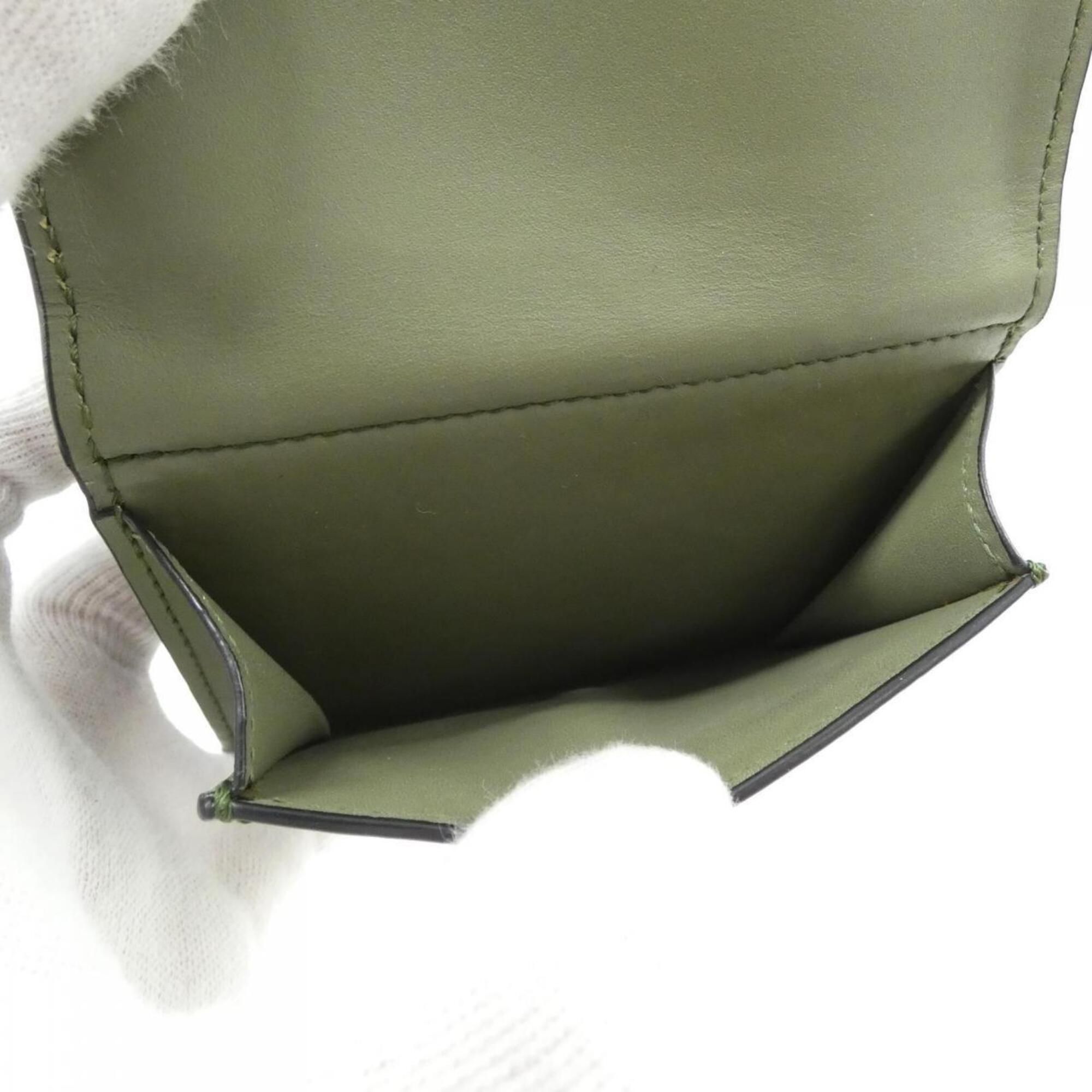Leather Wallet (Tri-Fold) (Pre-Owned) - Loewe - Modalova