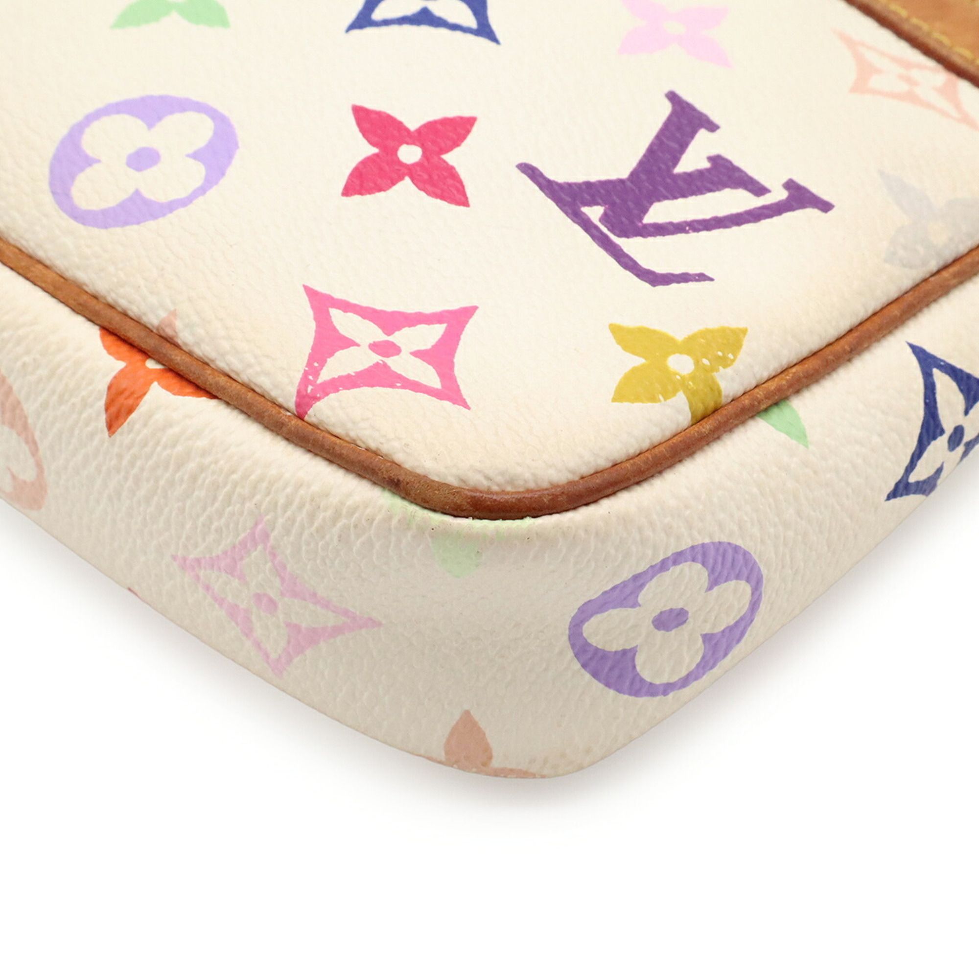 Monogram Multicolore Pvc Handbag Pochette (Pre-Owned) - Louis Vuitton - Modalova