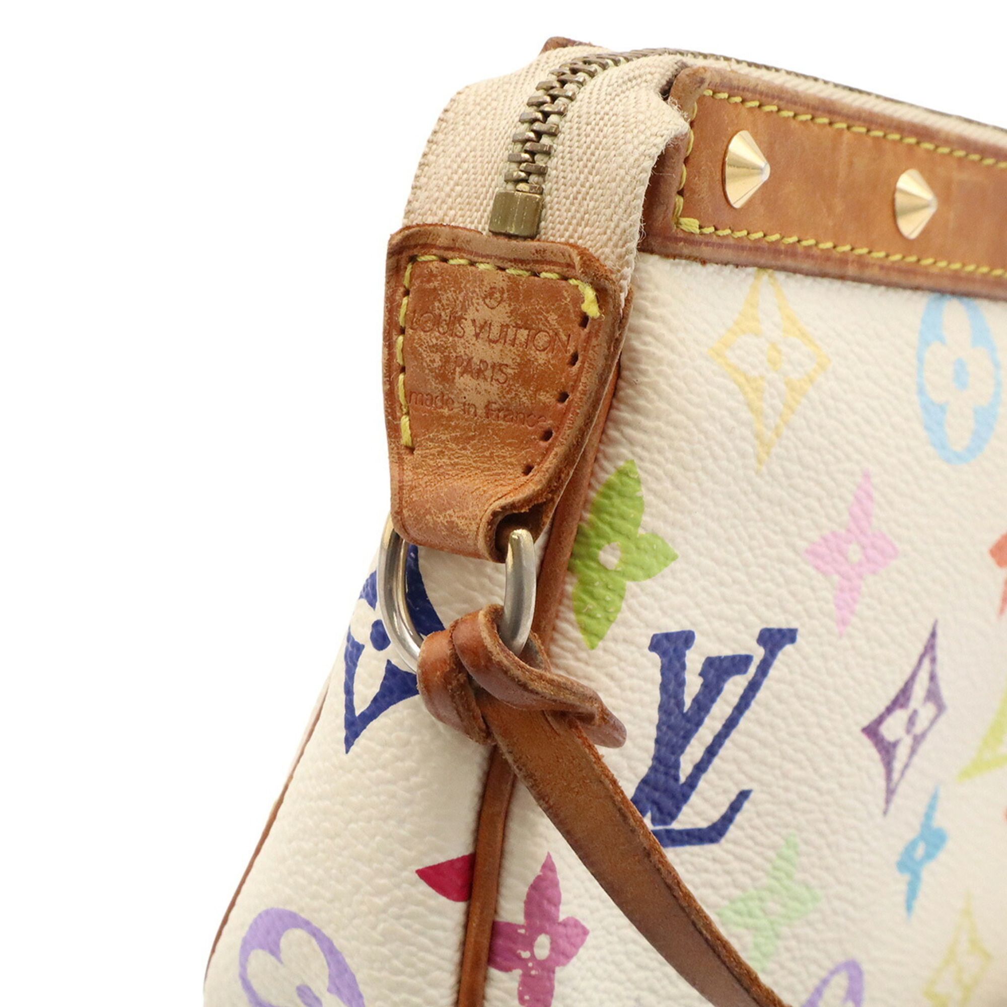 Monogram Multicolore Pvc Handbag Pochette (Pre-Owned) - Louis Vuitton - Modalova