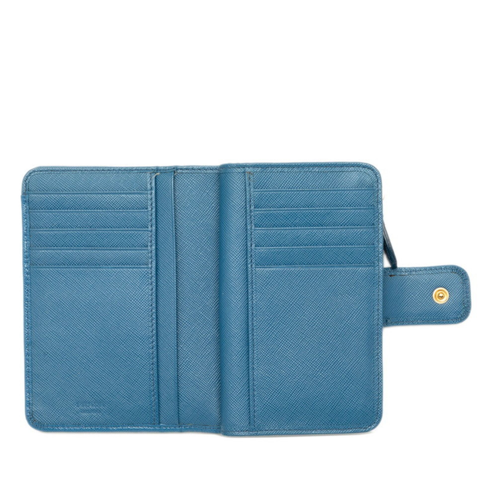 Leather Wallet (Bi-Fold) (Pre-Owned) - Prada - Modalova