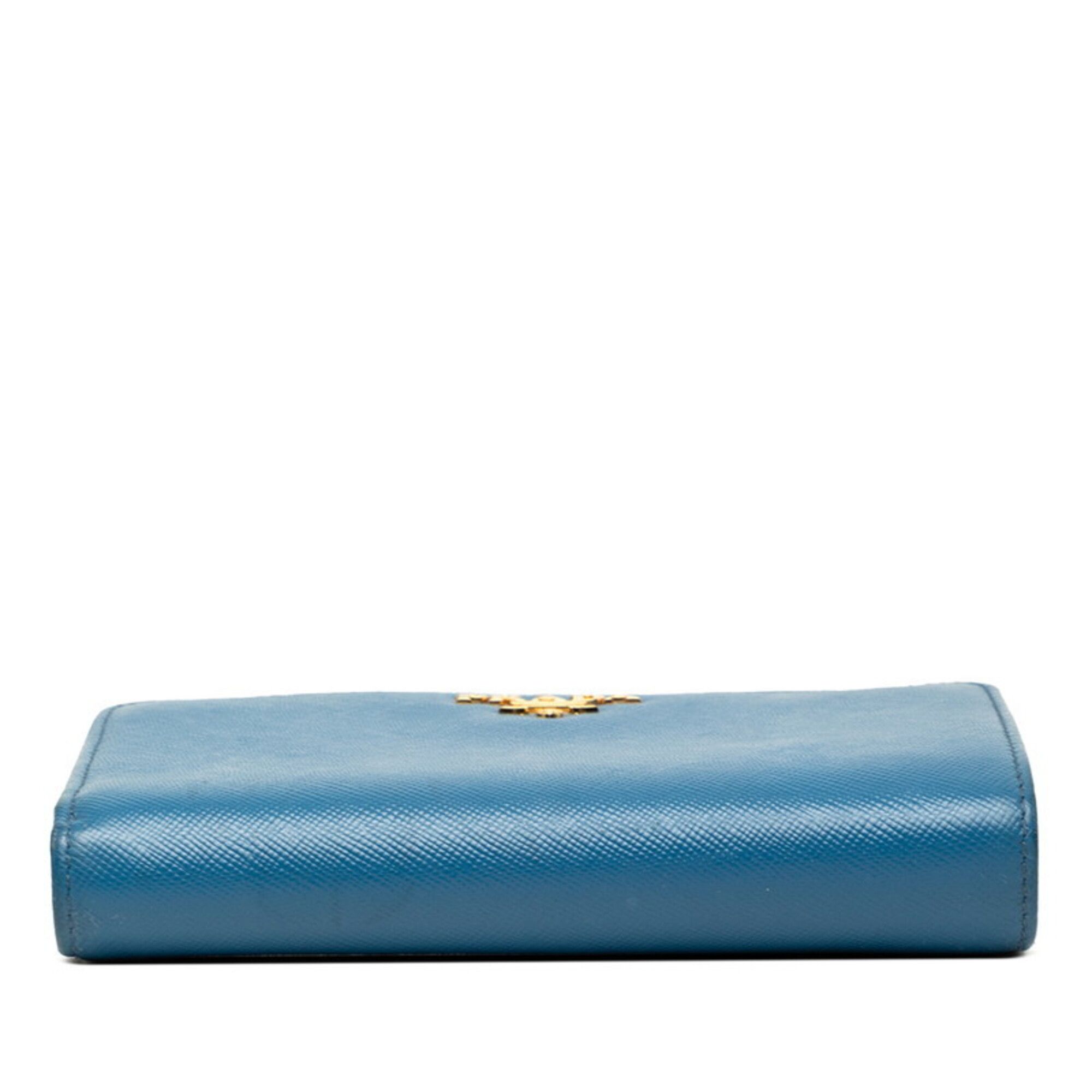 Leather Wallet (Bi-Fold) (Pre-Owned) - Prada - Modalova