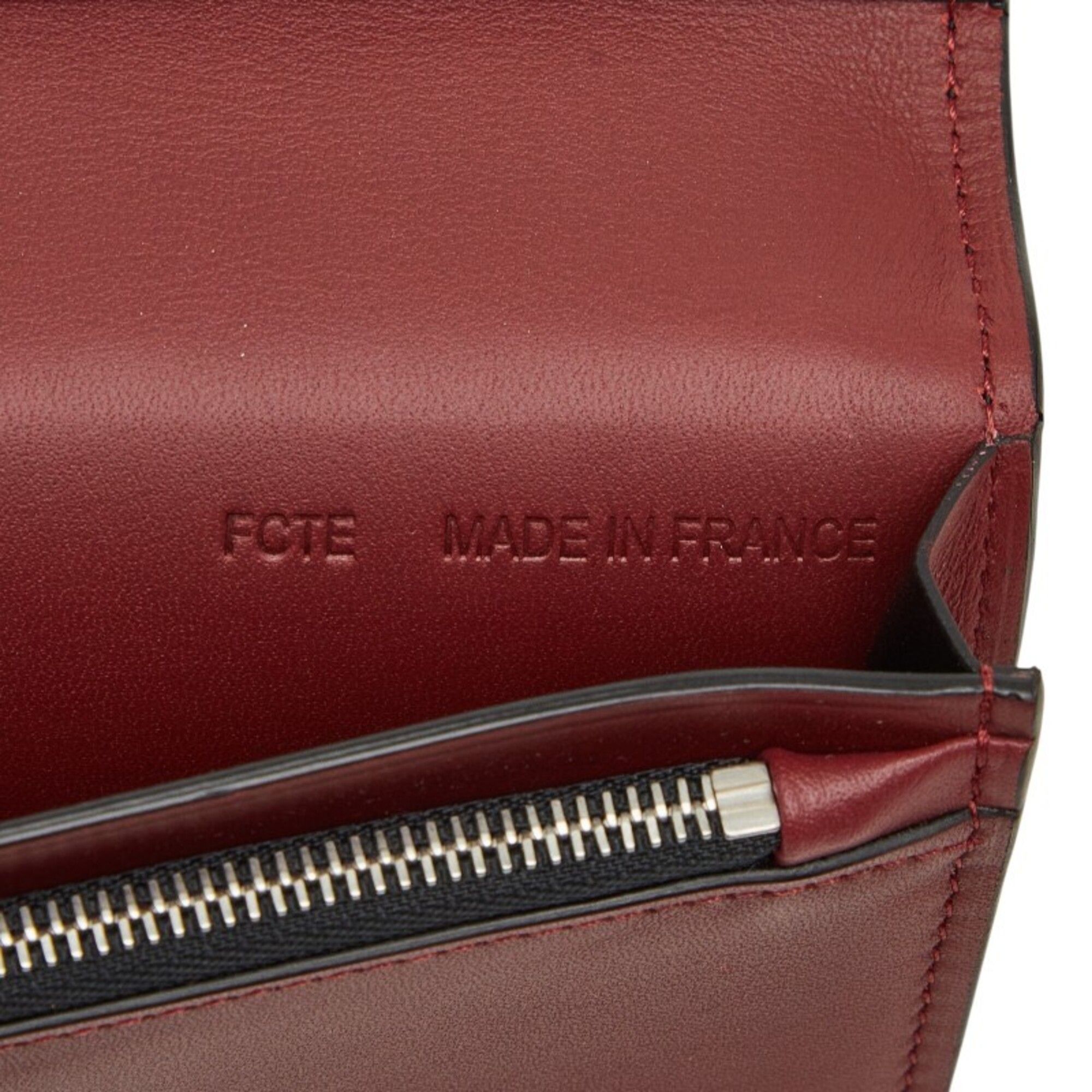 Leather Long Wallet (Bi-Fold) (Pre-Owned) - Cartier - Modalova