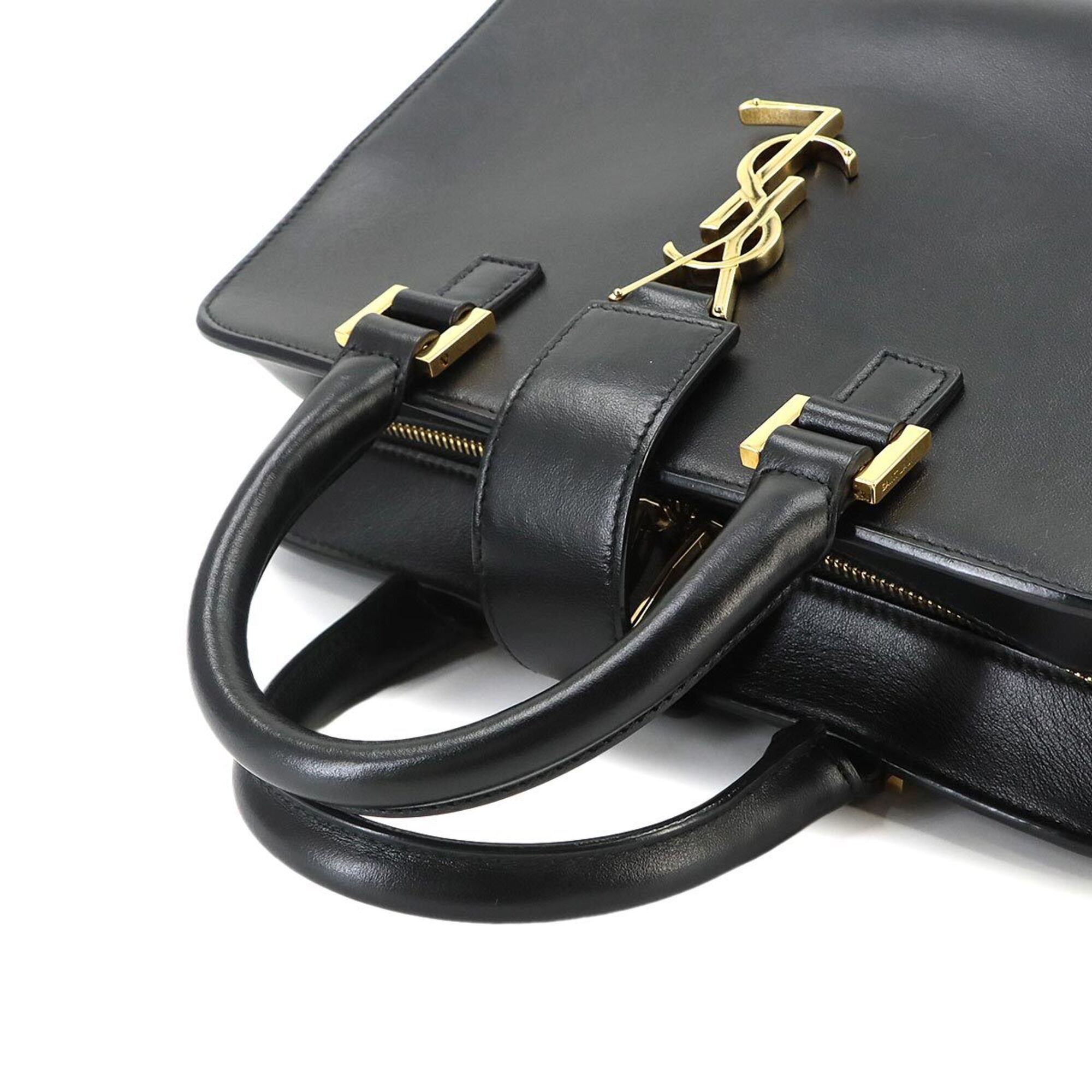 Leather Handbag (Pre-Owned) - Saint Laurent - Modalova