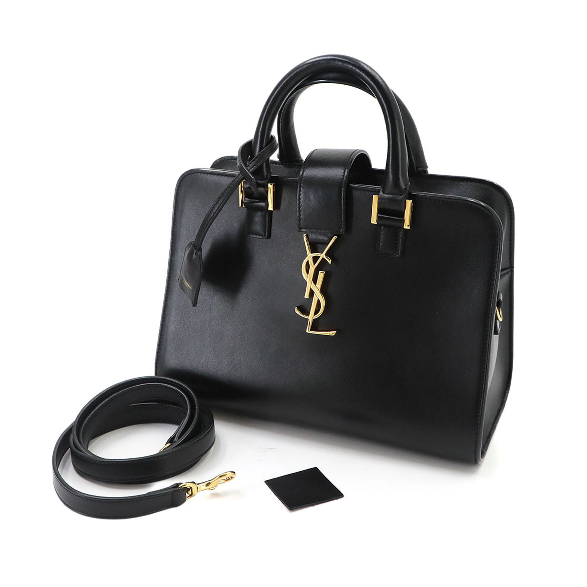 Leather Handbag (Pre-Owned) - Saint Laurent - Modalova