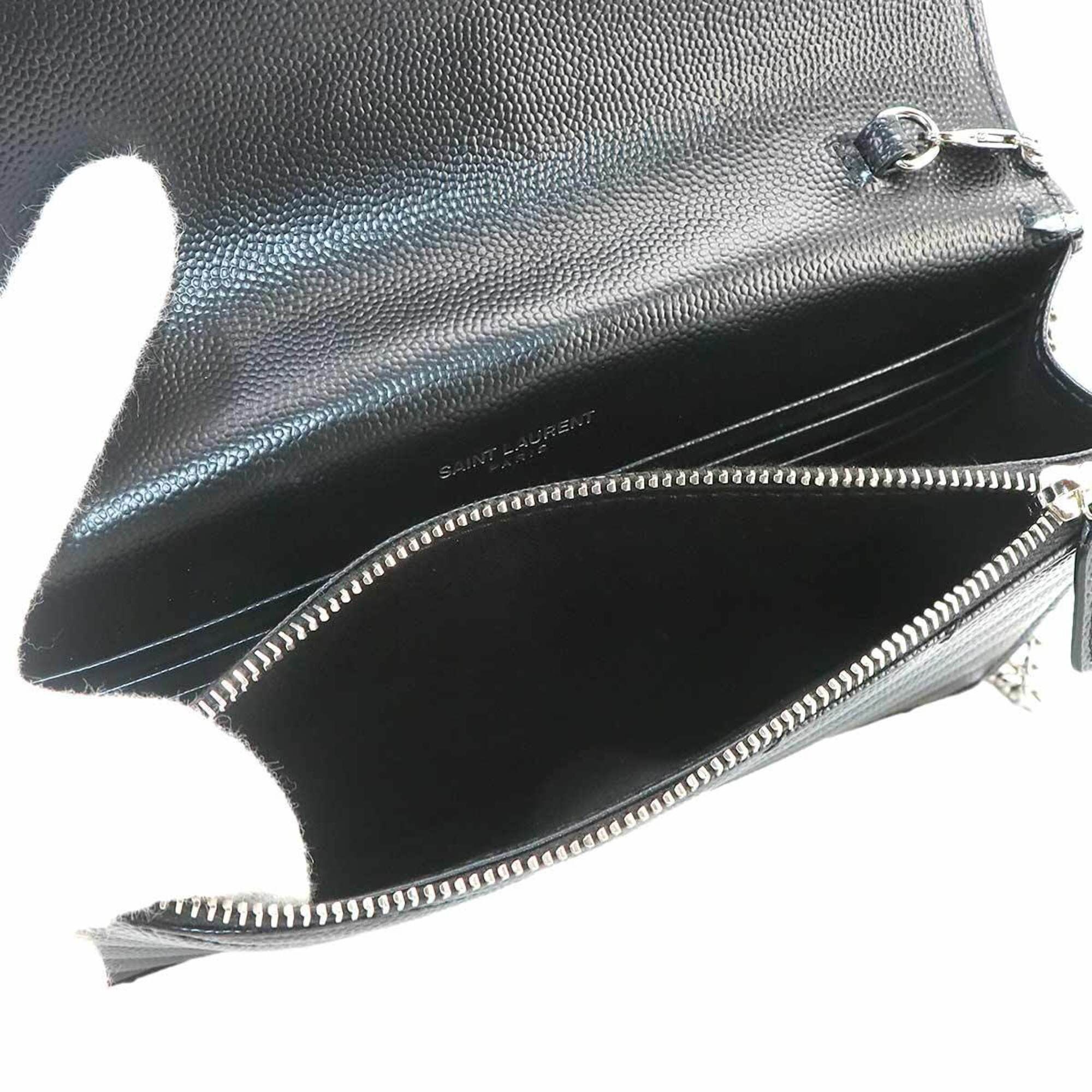 Leather Chain/Shoulder Wallet (Pre-Owned) - Saint Laurent - Modalova