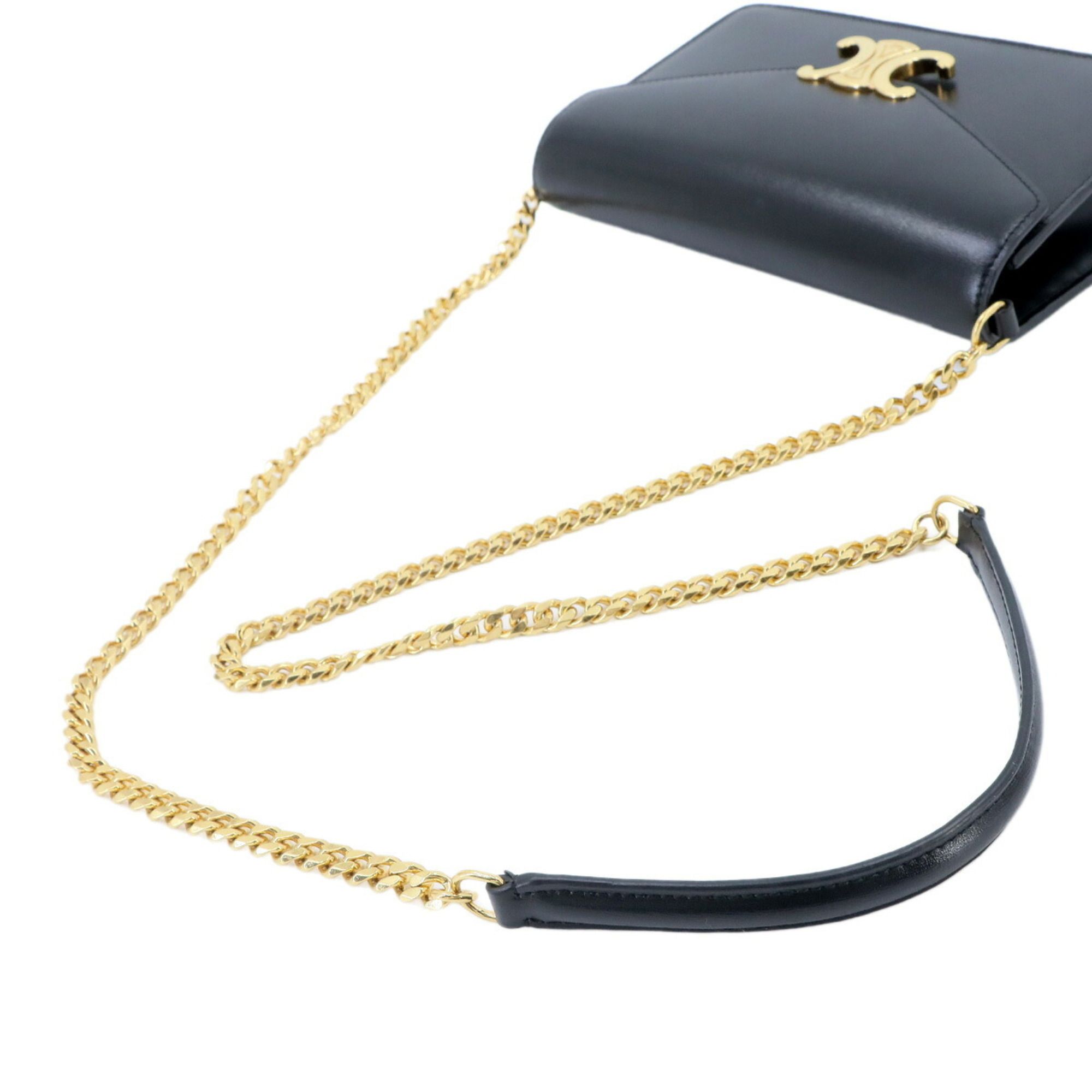 Leather Chain/Shoulder Wallet (Pre-Owned) - Celine - Modalova