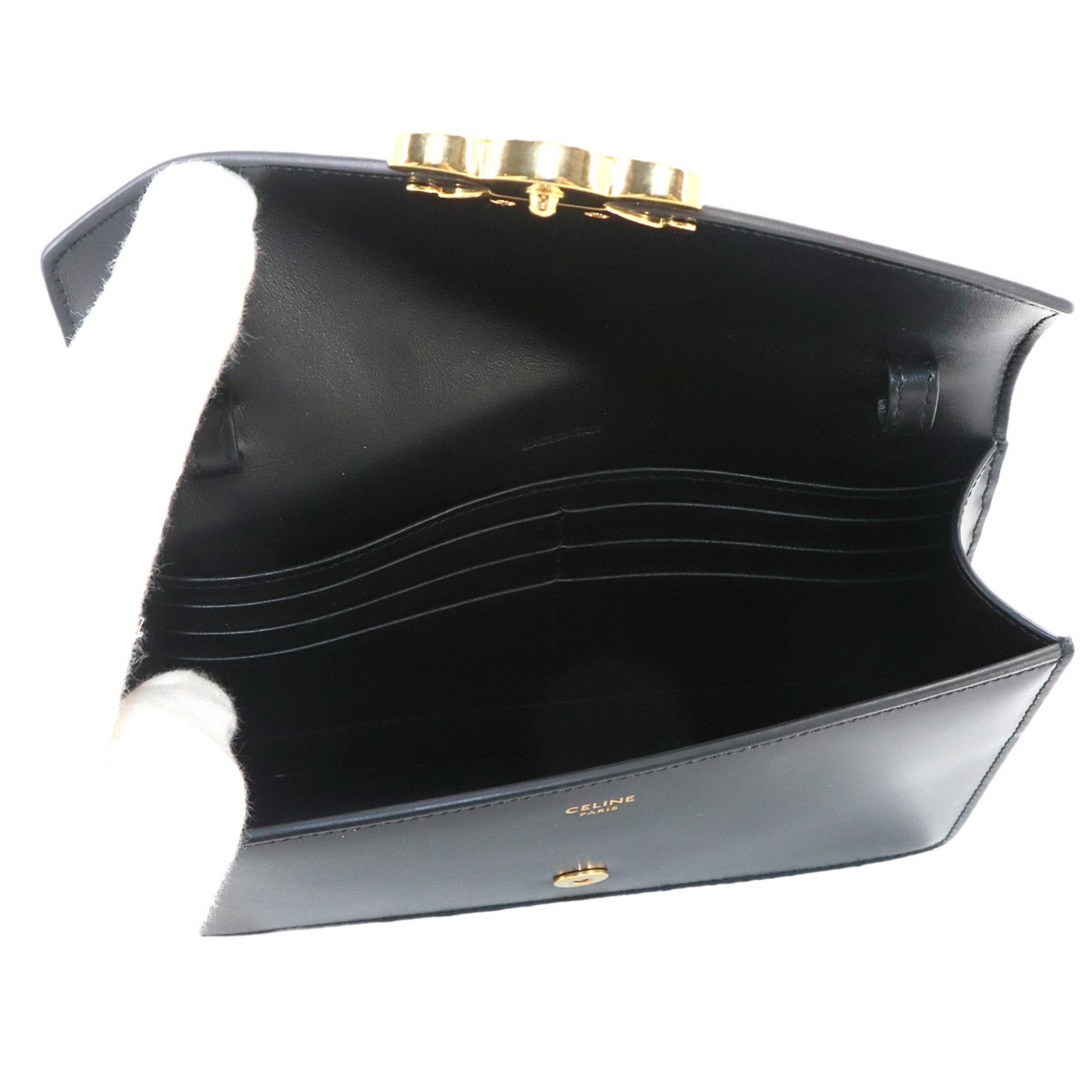 Leather Chain/Shoulder Wallet (Pre-Owned) - Celine - Modalova