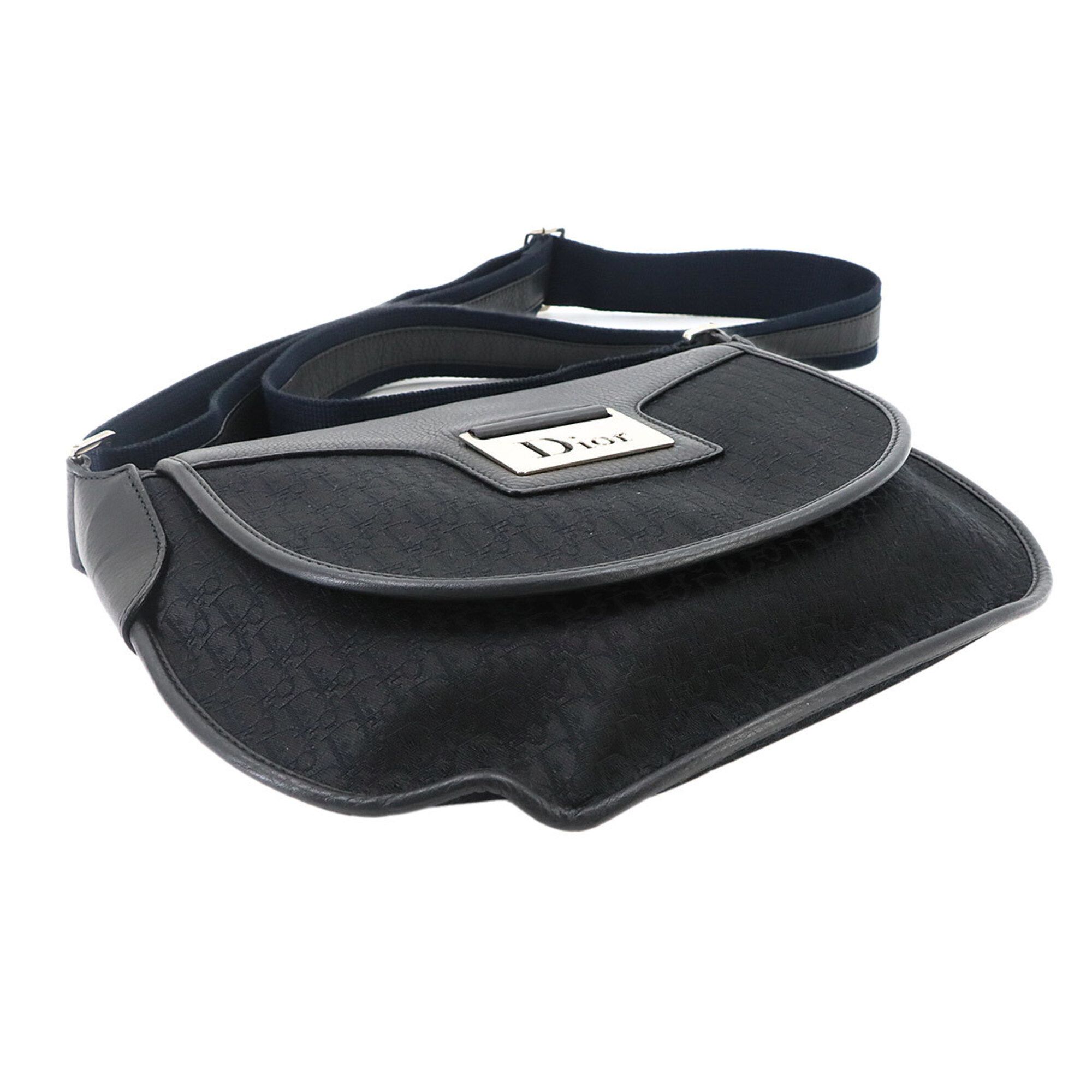 Canvas Leather Shoulder Bag (Pre-Owned) - Christian Dior - Modalova