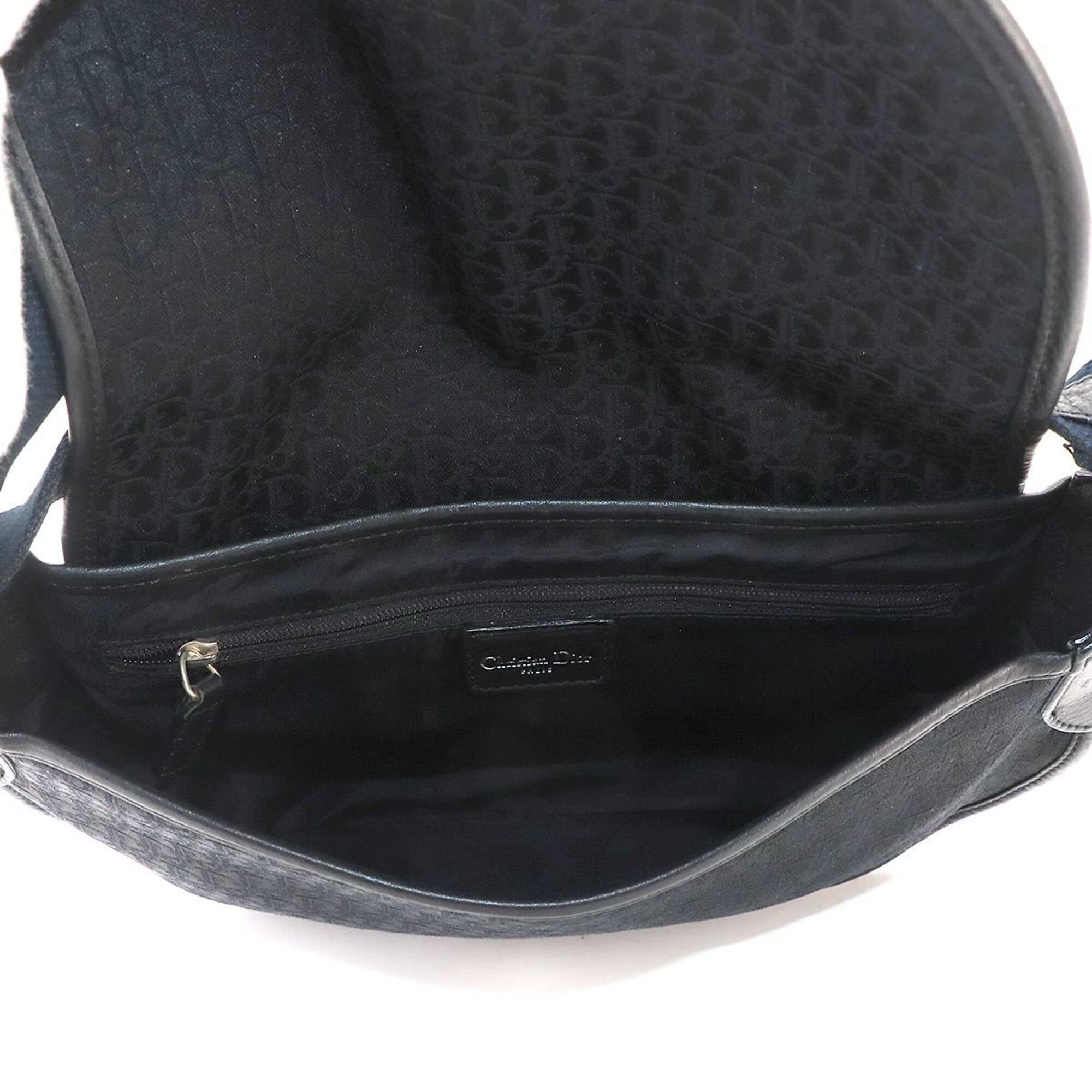 Canvas Leather Shoulder Bag (Pre-Owned) - Christian Dior - Modalova