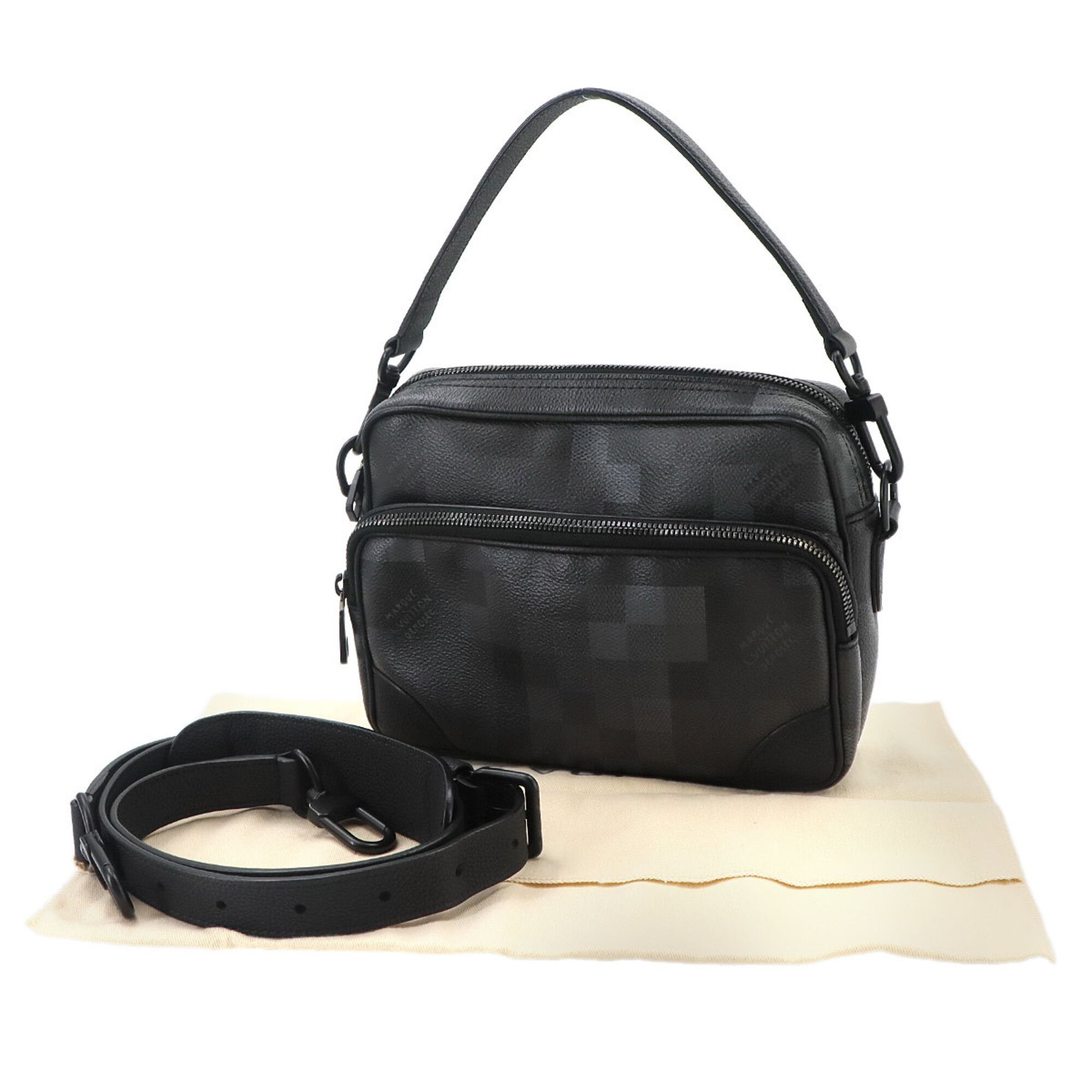 Canvas Handbag Messenger Bag Shoulder Bag (Pre-Owned) - Louis Vuitton - Modalova