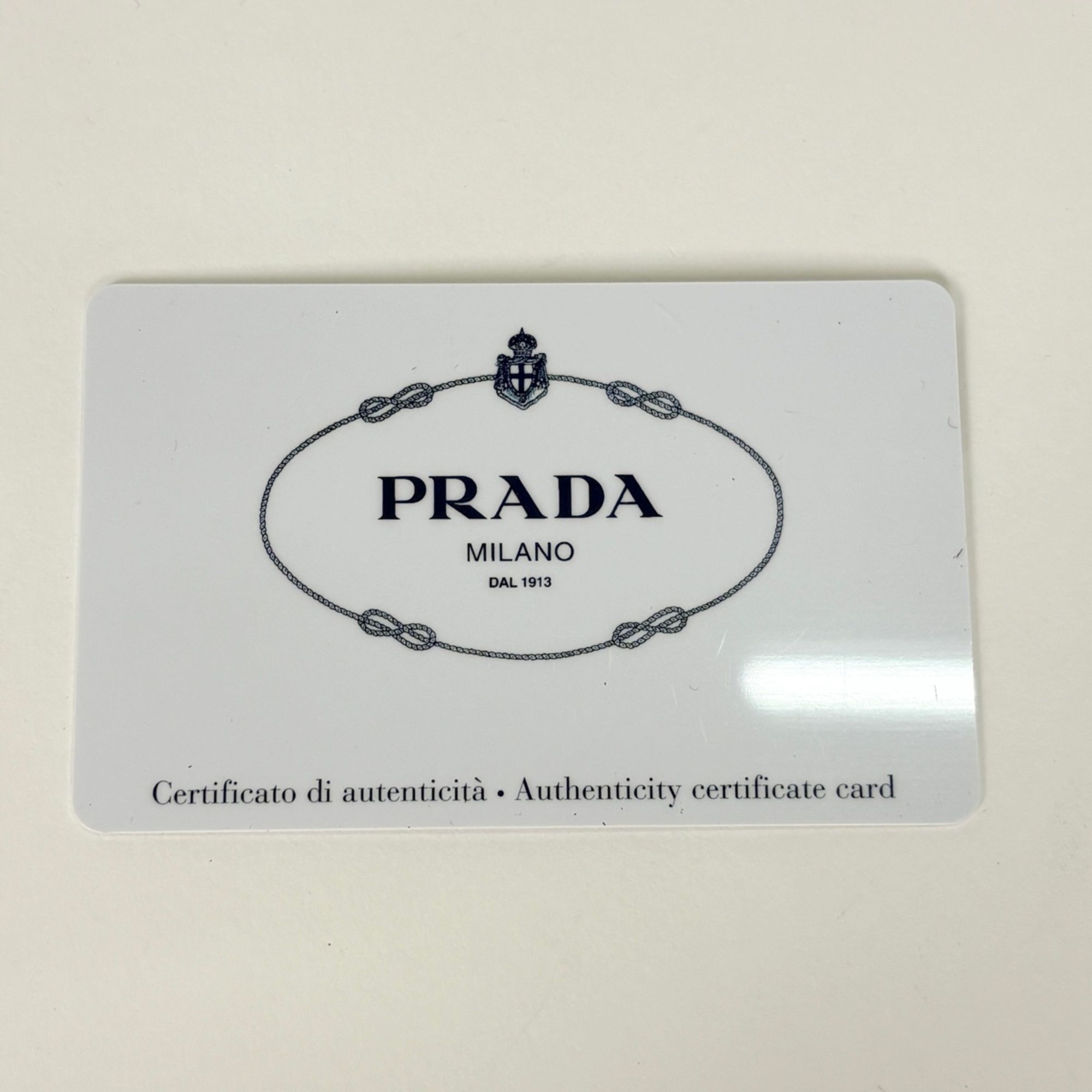 Leather Tessuto Shoulder Bag (Pre-Owned) - Prada - Modalova