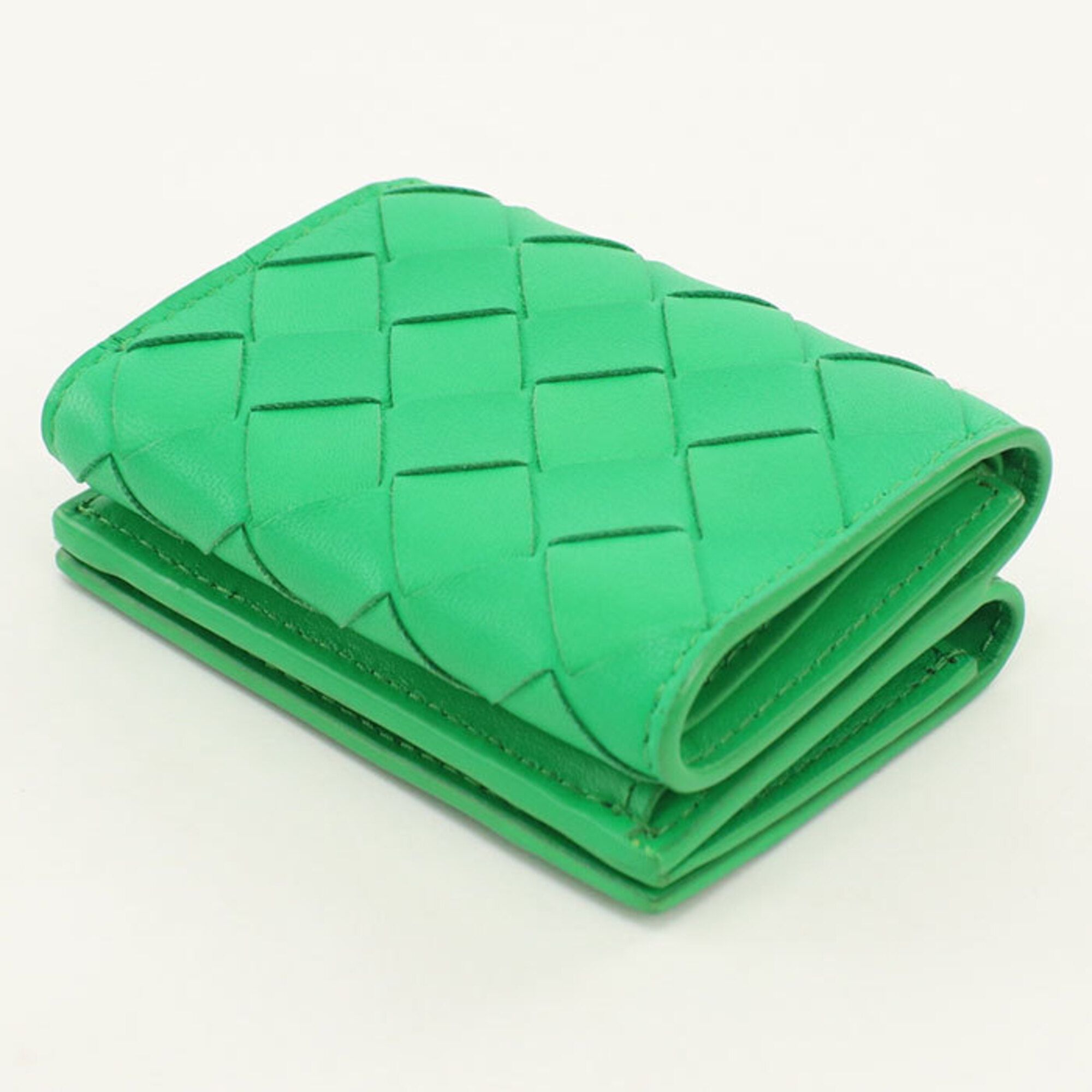 Leather Wallet (Tri-Fold) (Pre-Owned) - Bottega Veneta - Modalova